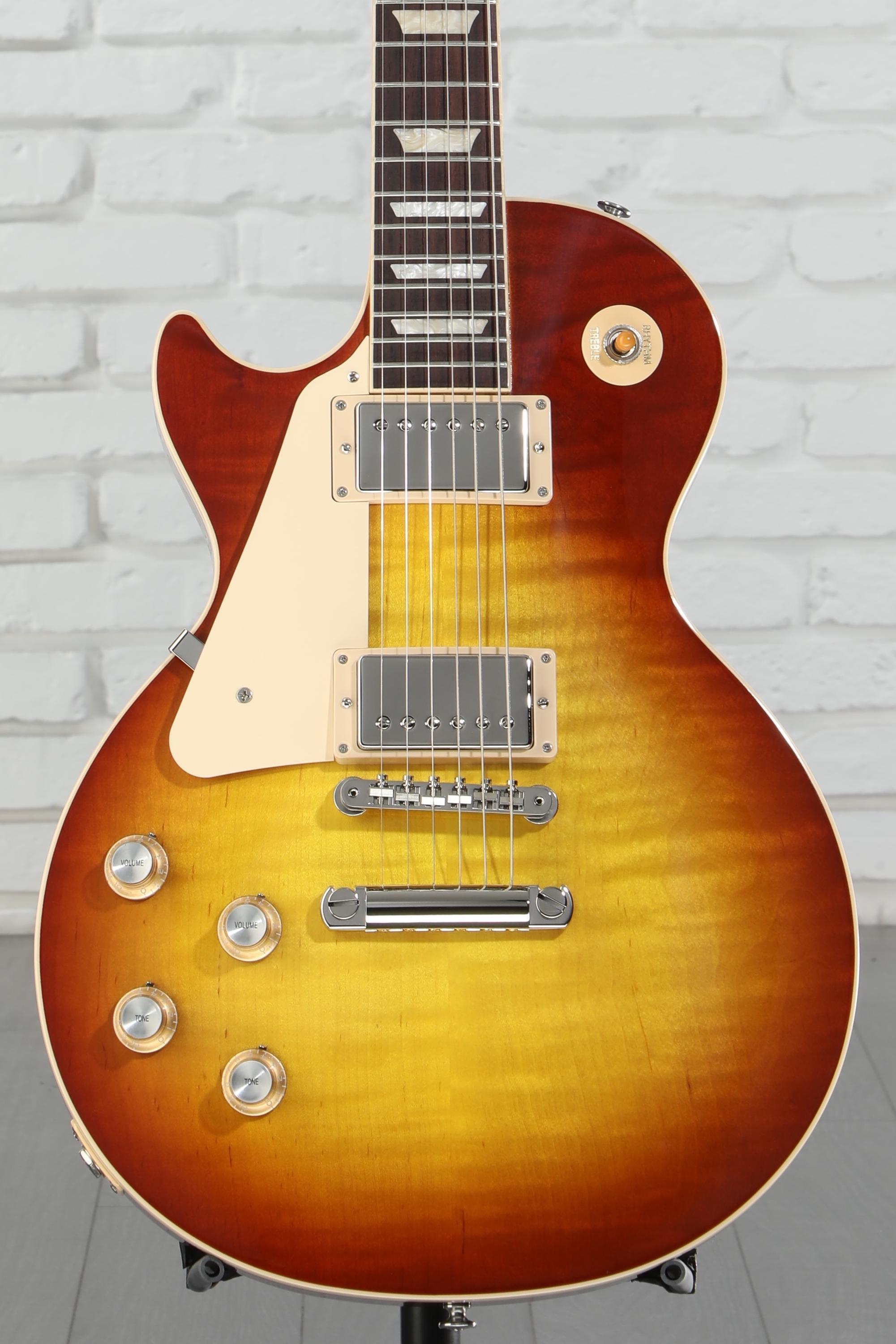 ギター gibson les paul standard 60s iced tea Gibson Les Paul Standard '60s Figured Top Electric Guitar