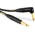 Photo of Mogami Gold Instrument 10R Straight to Right Angle Instrument Cable - 10 foot