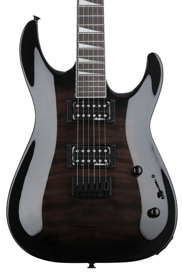 Jackson JS Series Dinky Arch Top JS32Q DKA HT Electric Guitar - Transparent Black Burst