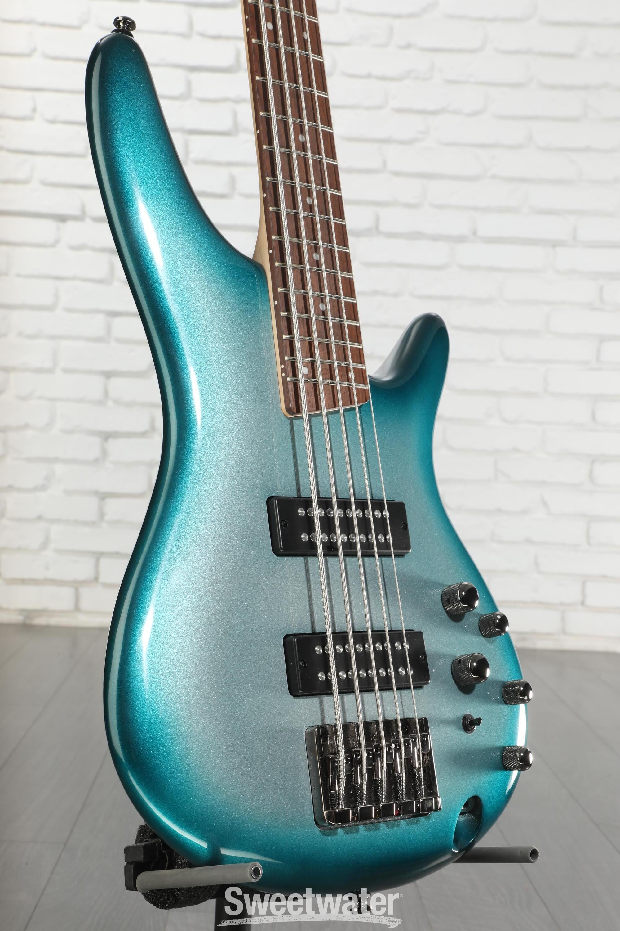 Ibanez SR Standard SR305E 5-string Bass Guitar - Deep Ocean
