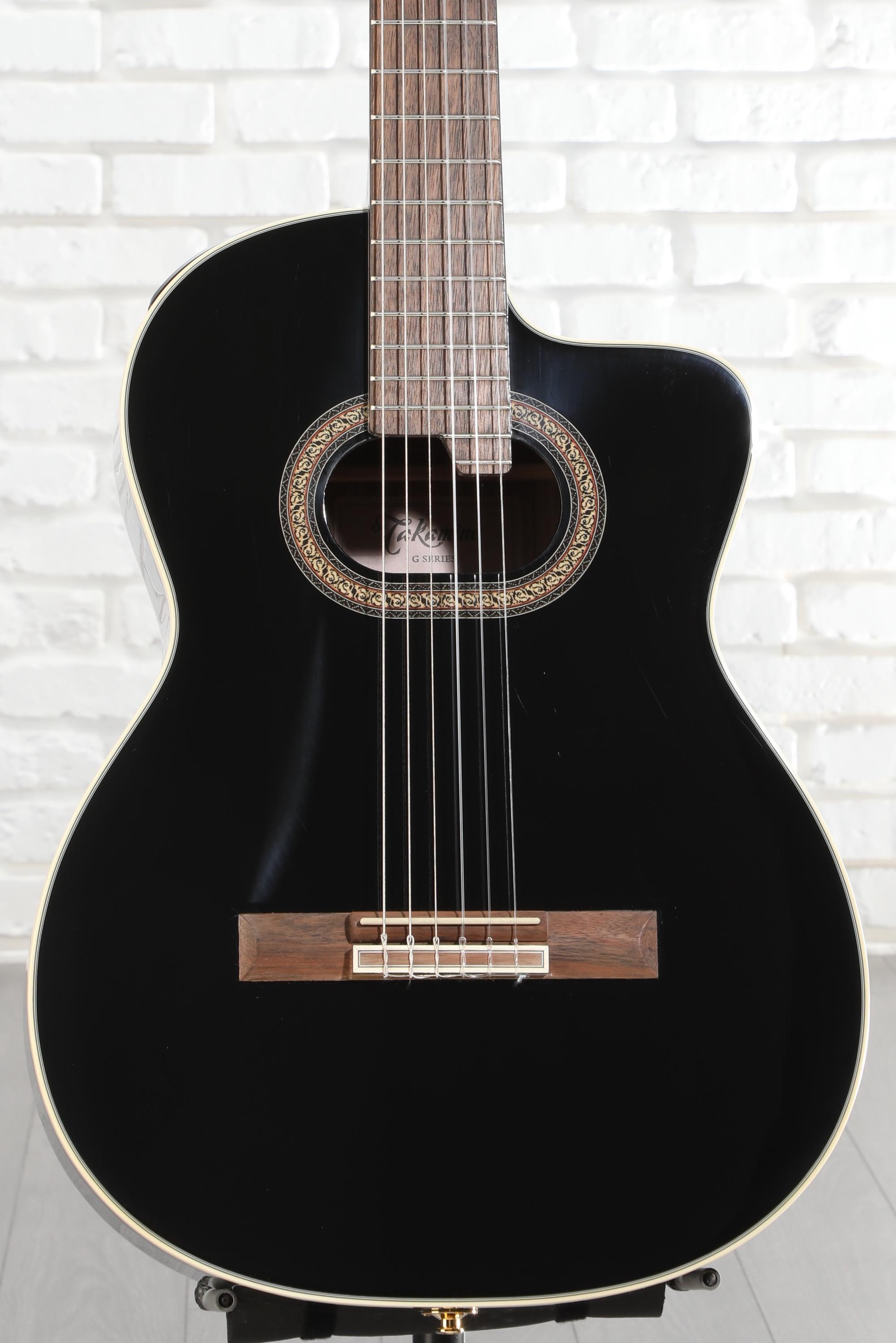 Takamine GC-6CE Nylon String Acoustic-Electric Guitar - Black