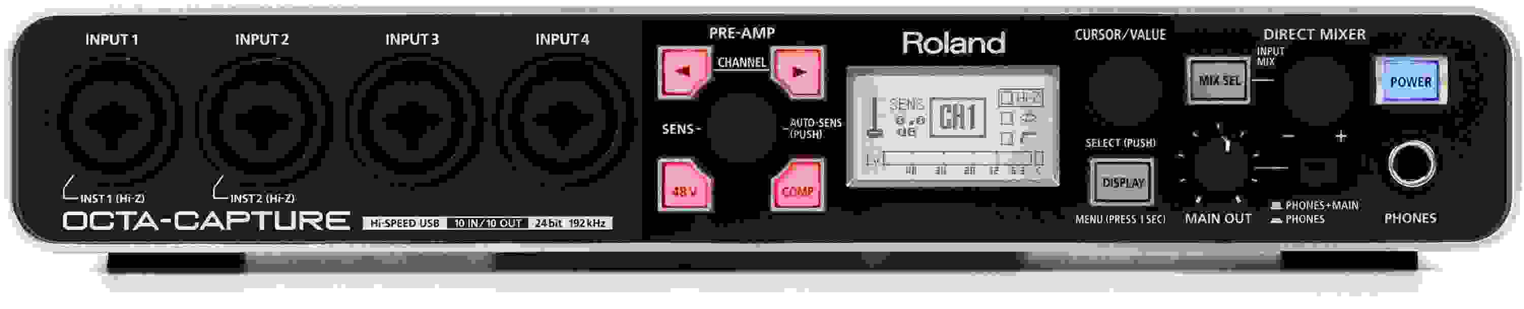 Roland Octa-Capture UA-1010 USB Audio Interface