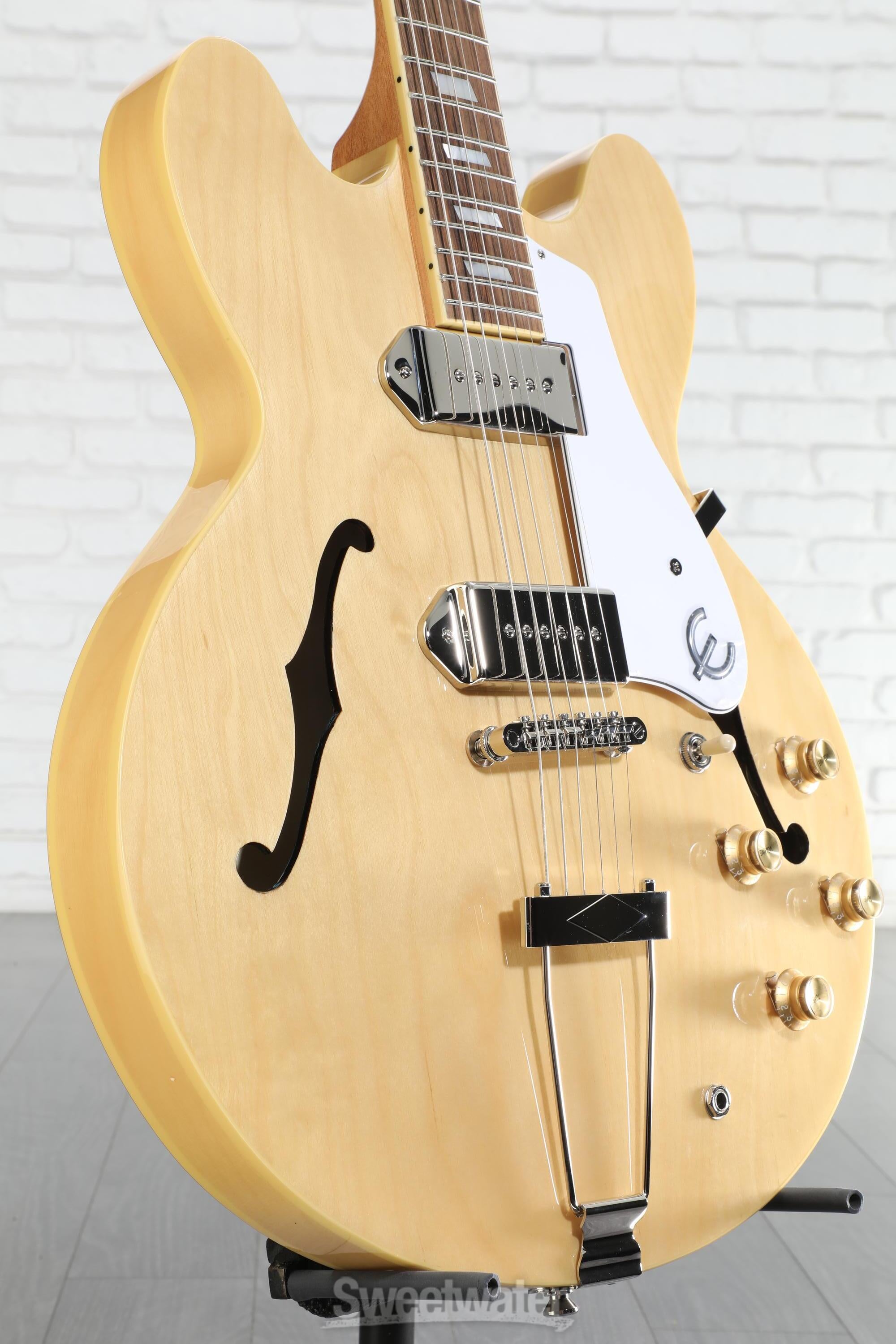 Epiphone Casino Hollowbody Electric Guitar - Natural | Sweetwater