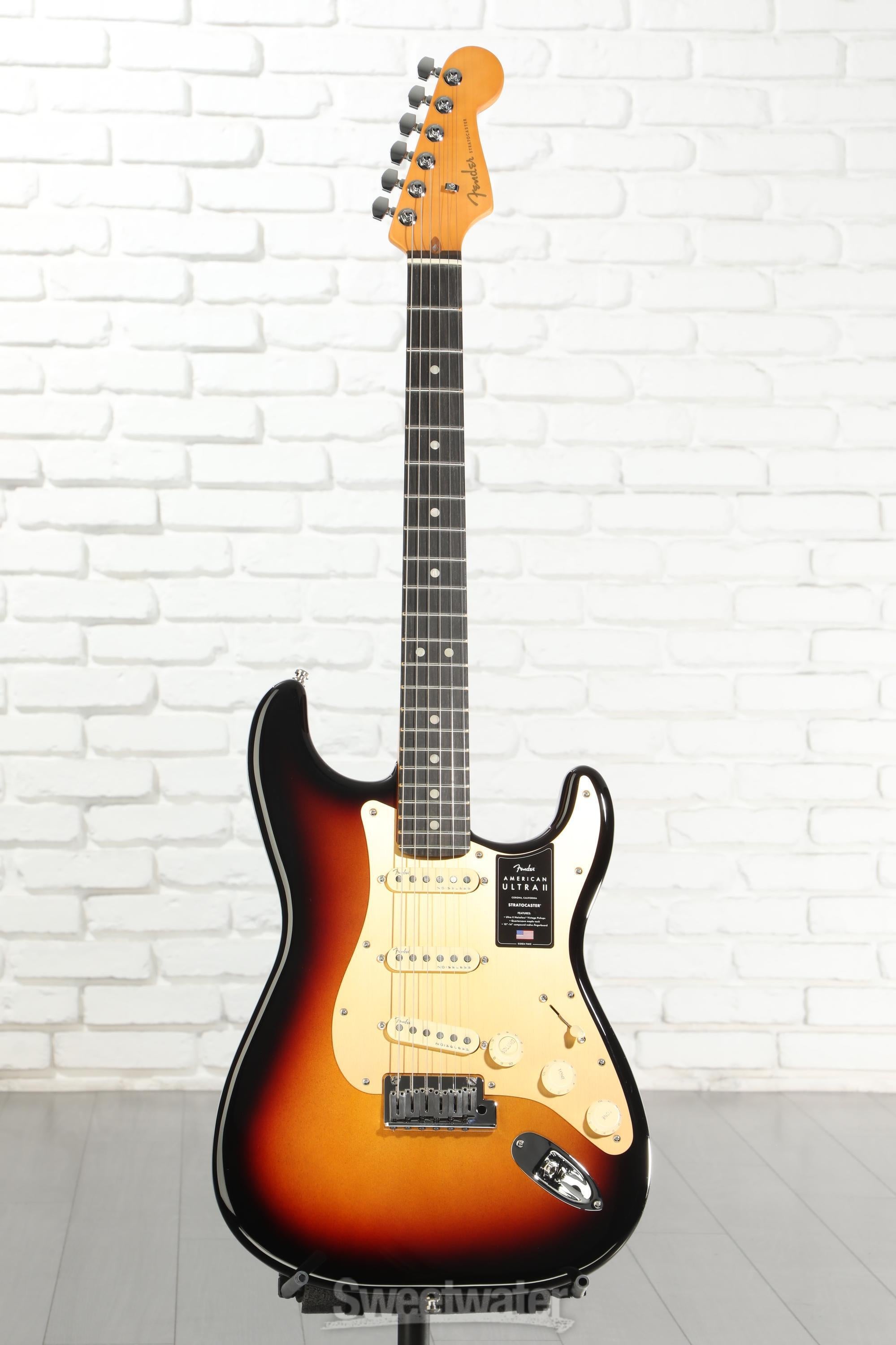 Fender American Ultra II Stratocaster Electric Guitar - Ultraburst