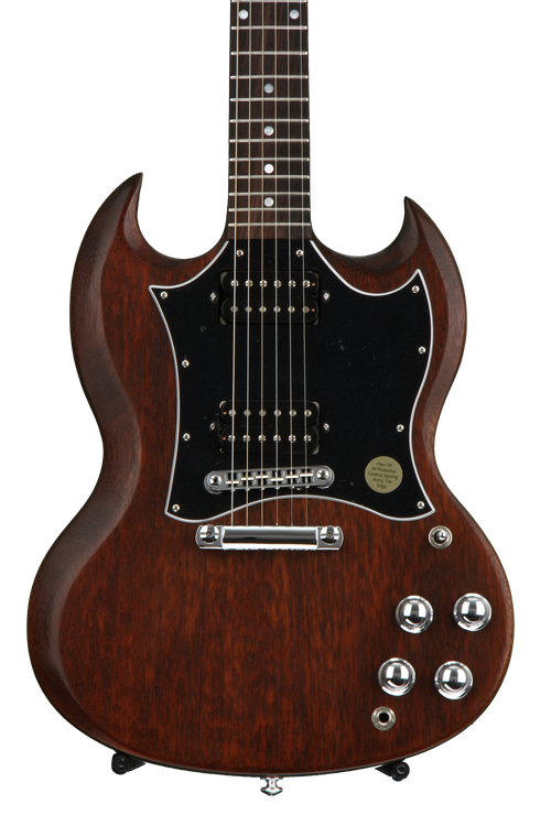 Gibson USA SG Faded 2017 HP G-Force付属 Gibson SG Faded 2017 HP - Worn Brown with Gig Bag | Sweetwater