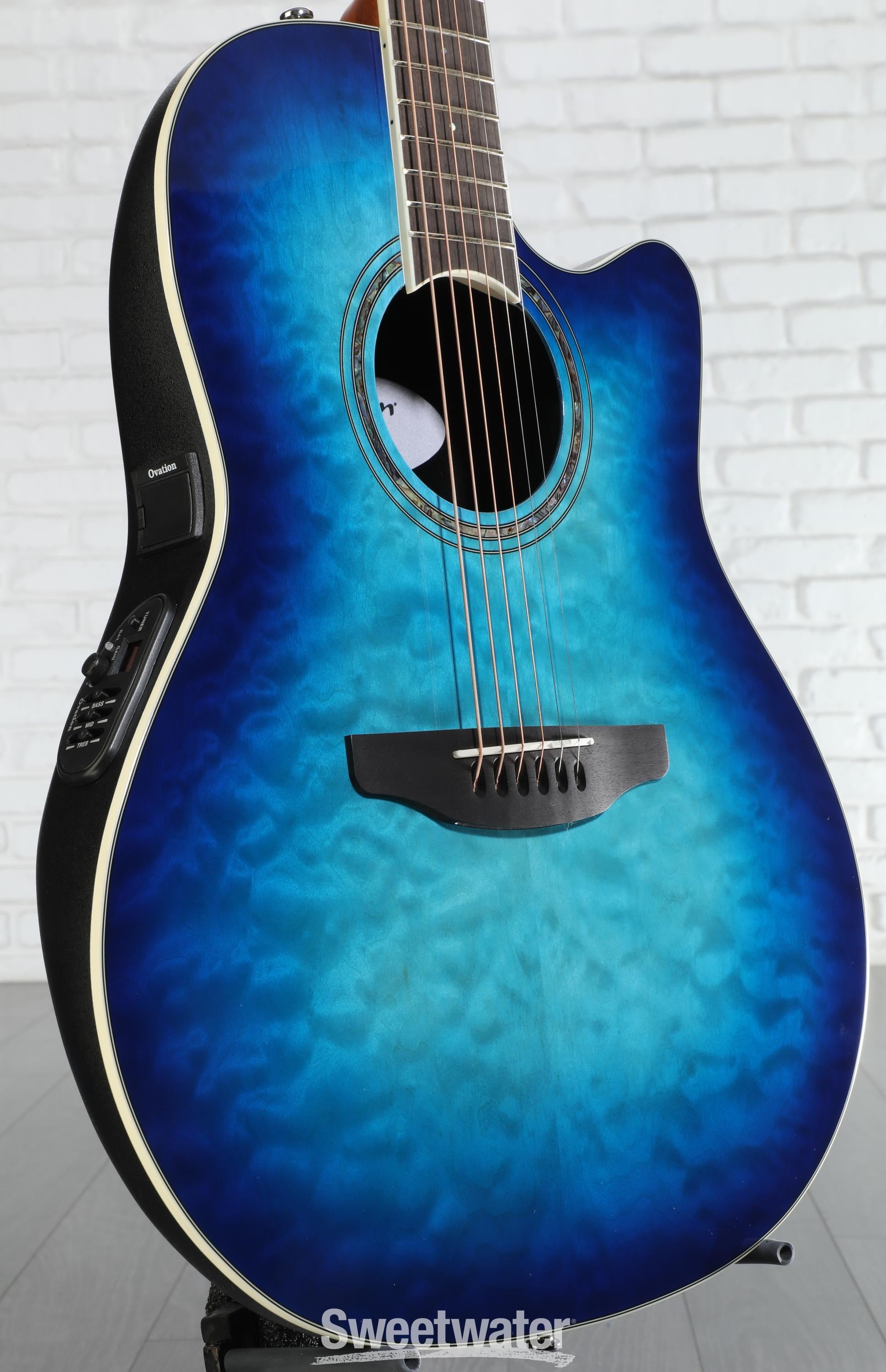 Ovation Celebrity CSE48 ブルー系 Ovation Celebrity CSE48 ブルー系