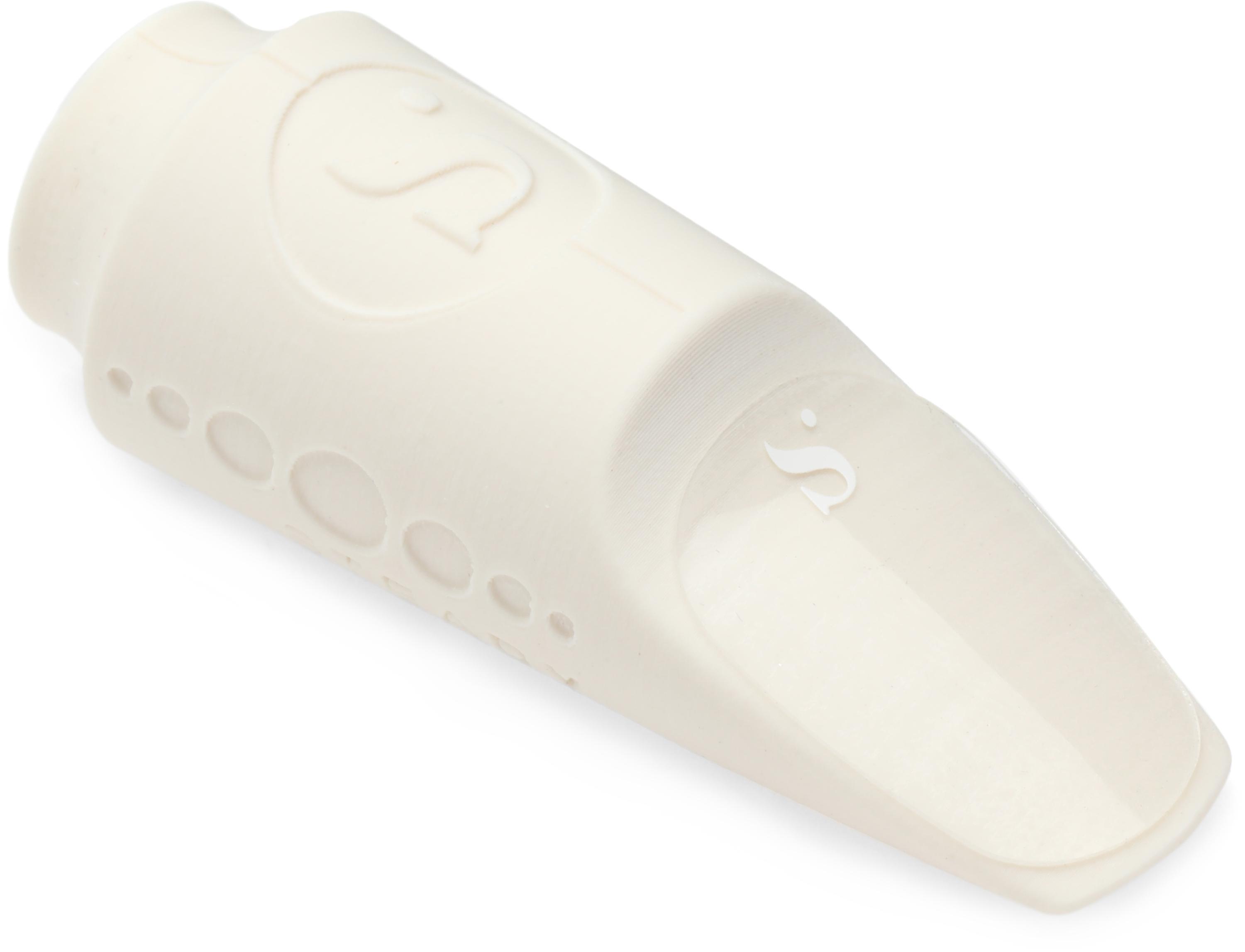 Photo of Syos Originals Steady Soprano Saxophone Mouthpiece - 5, Arctic White