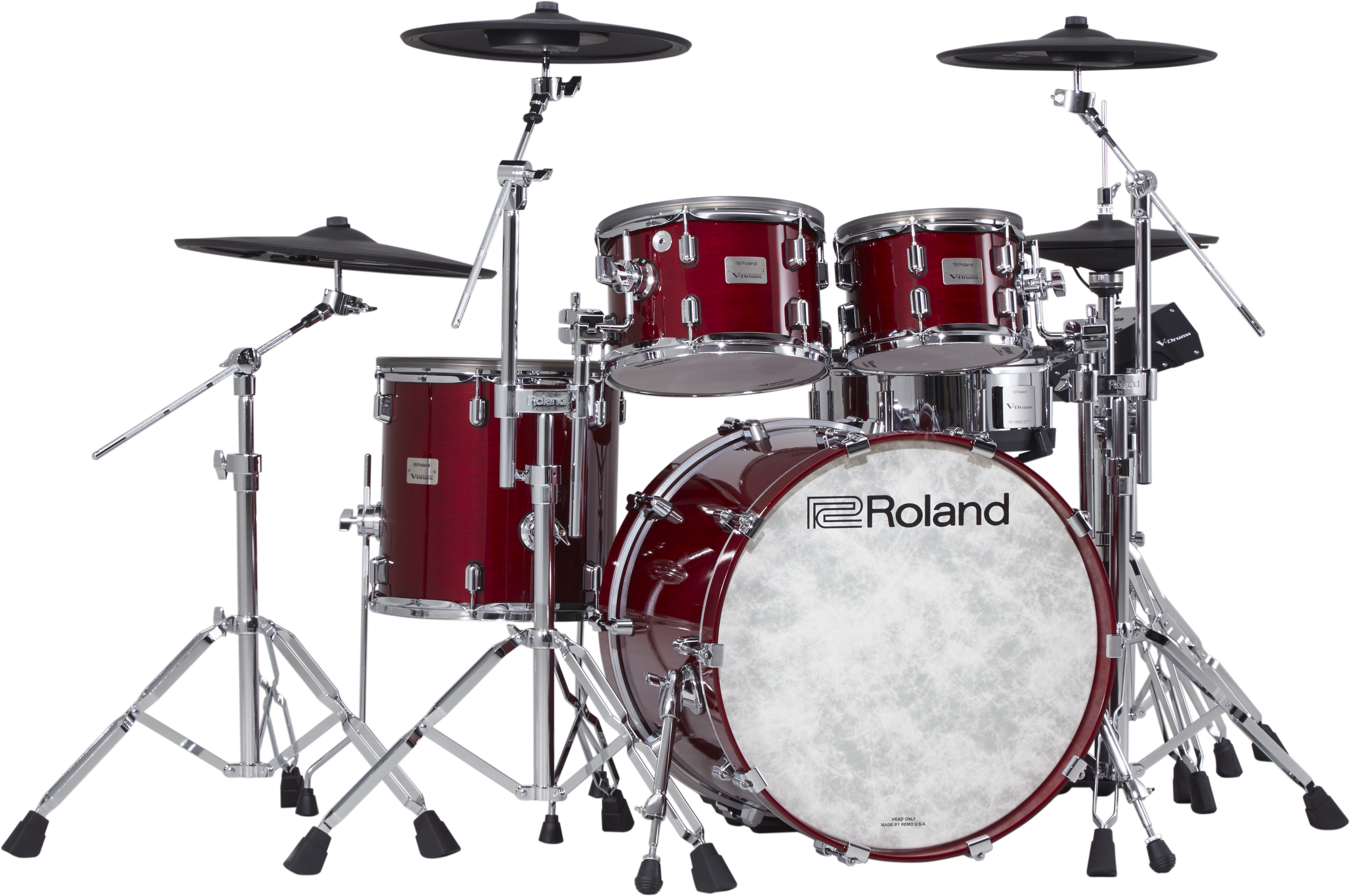 Roland KD-222 Full-Size V-Drums Acoustic Design 22 Kick Drum Pad (Gloss Ebony)