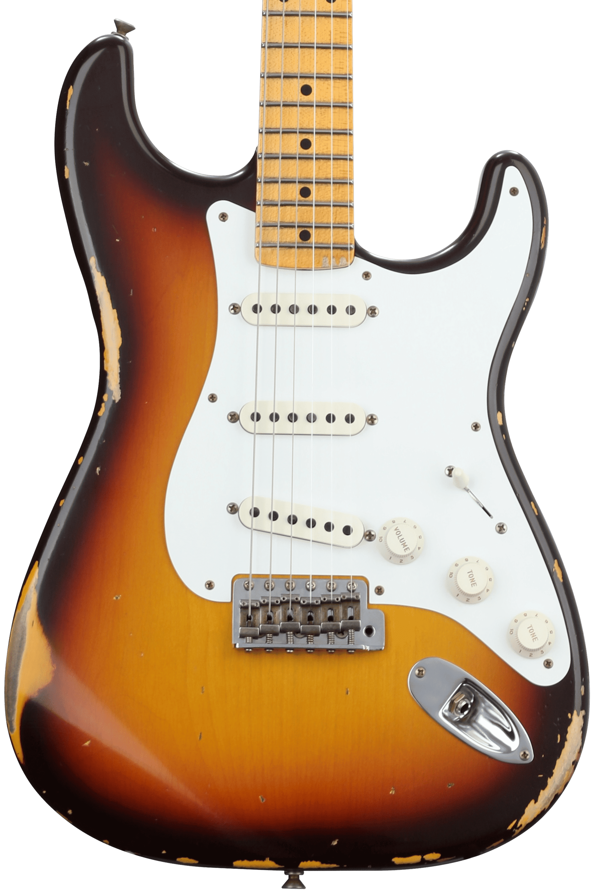 Fender Custom Shop '58 Stratocaster Relic - Aged Chocolate 3-color ...