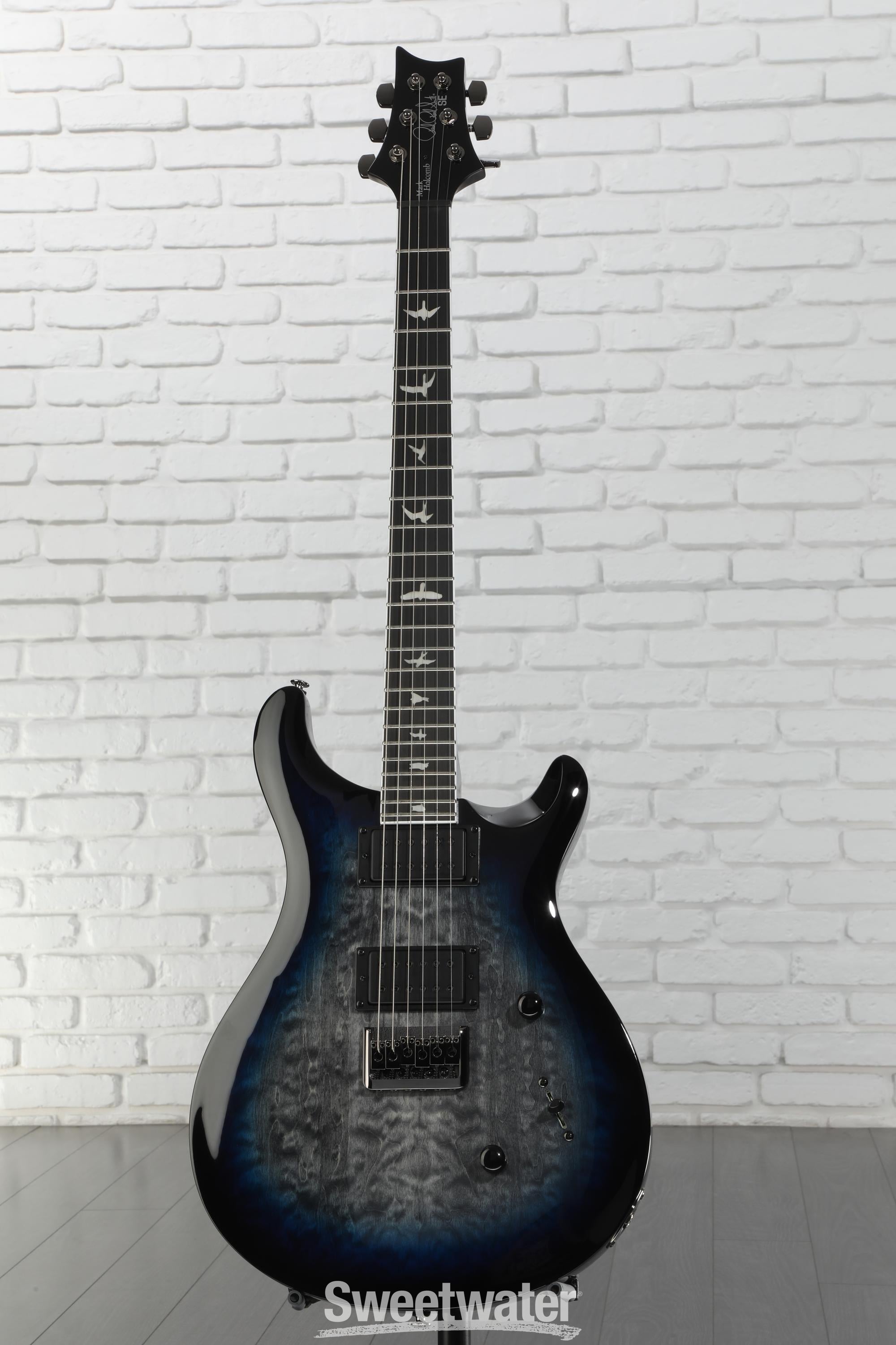 PRS SE mark holcomb ポールリードスミス PRS SE Mark Holcomb Signature Electric Guitar - Holcomb Blue