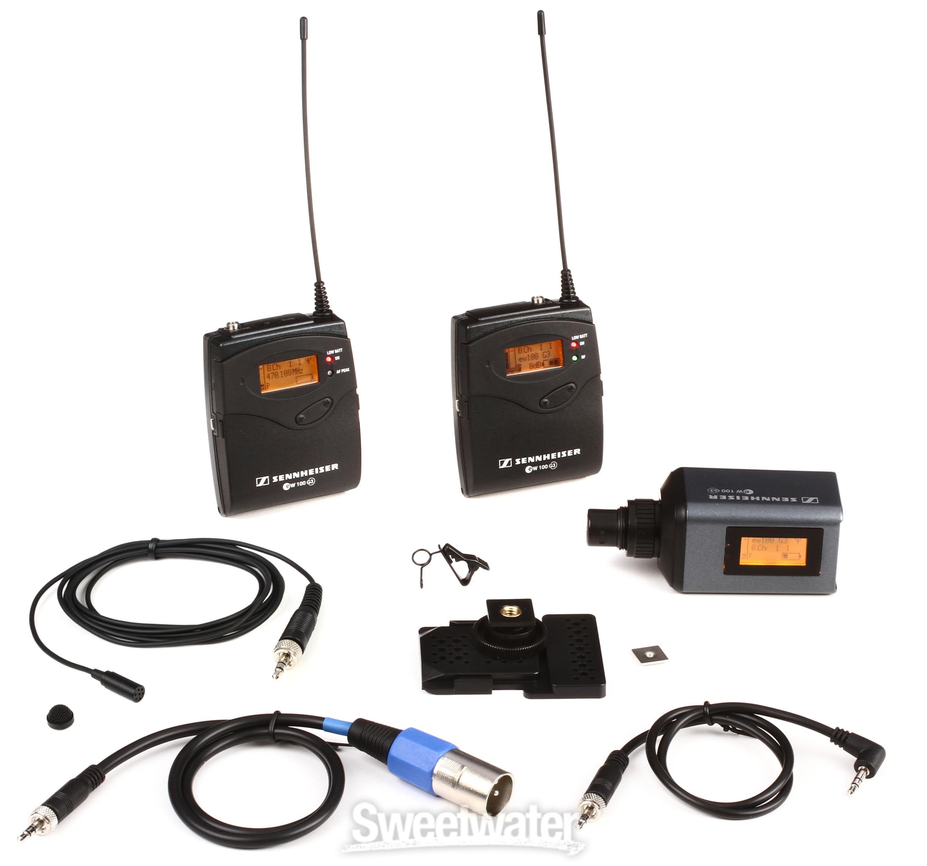 Sennheiser EW 100 G3 ワイヤレスマイクセット Sennheiser EW 100-ENG G3 Camera Broadcast Wireless Microphone Set