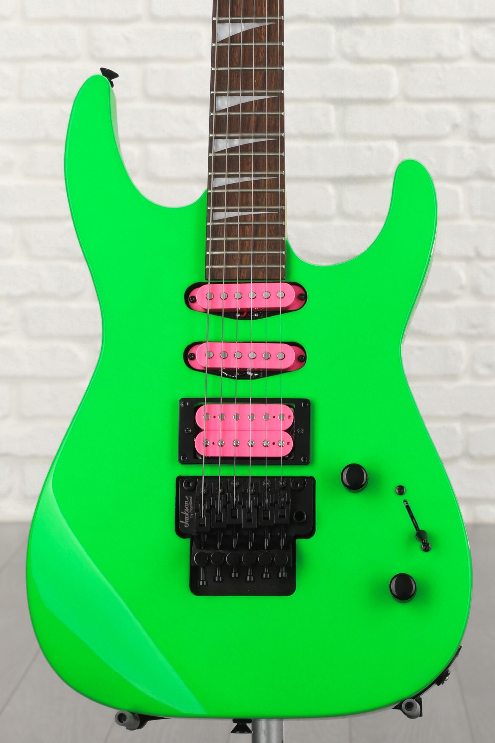 Jackson X Series Dinky DK3XR HSS Electric Guitar - Neon