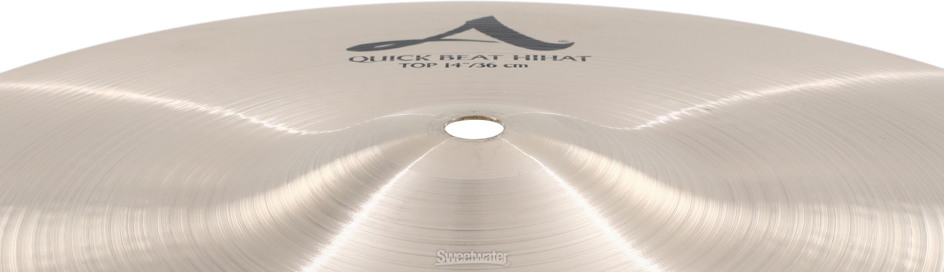 Zildjian Quick Beat 14-inch Hi-hat Cymbals | Sweetwater