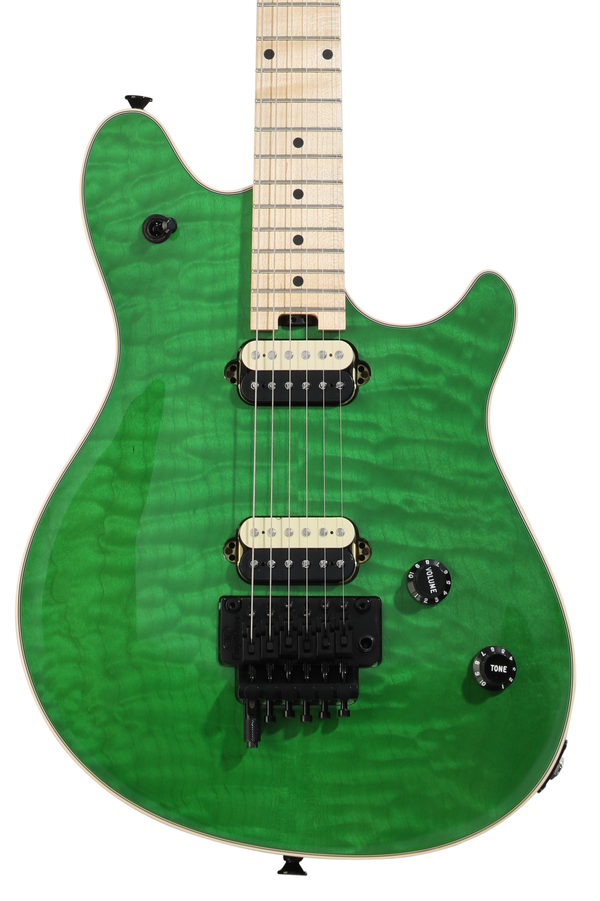 EVH Custom Shop Wolfgang HH Electric Guitar - Emerald Green
