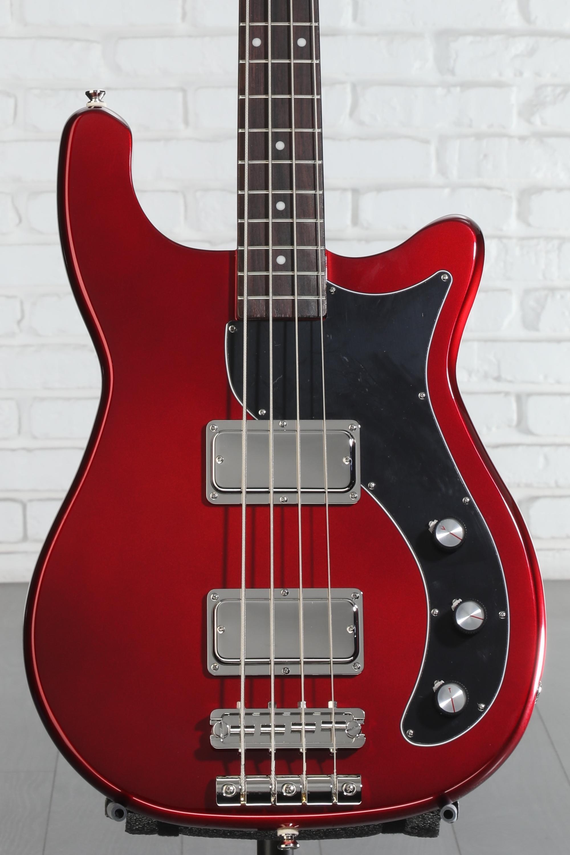 エピフォン　エンバシーベース Epiphone Embassy Bass Guitar - Sparkling Burgundy | Sweetwater