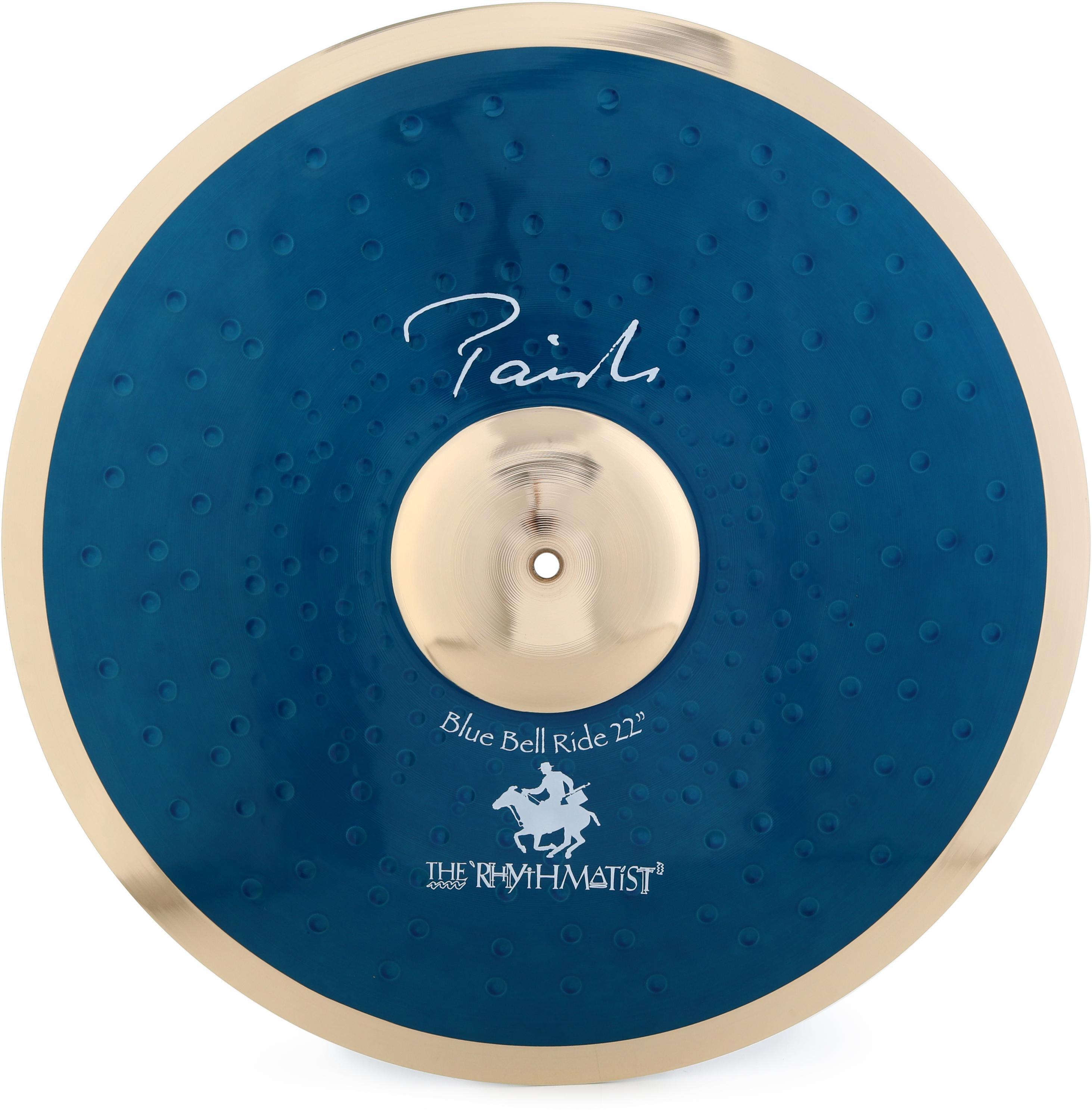 Photo of Paiste 22-inch Signature Blue Bell Ride "Rhythmatist" Cymbal