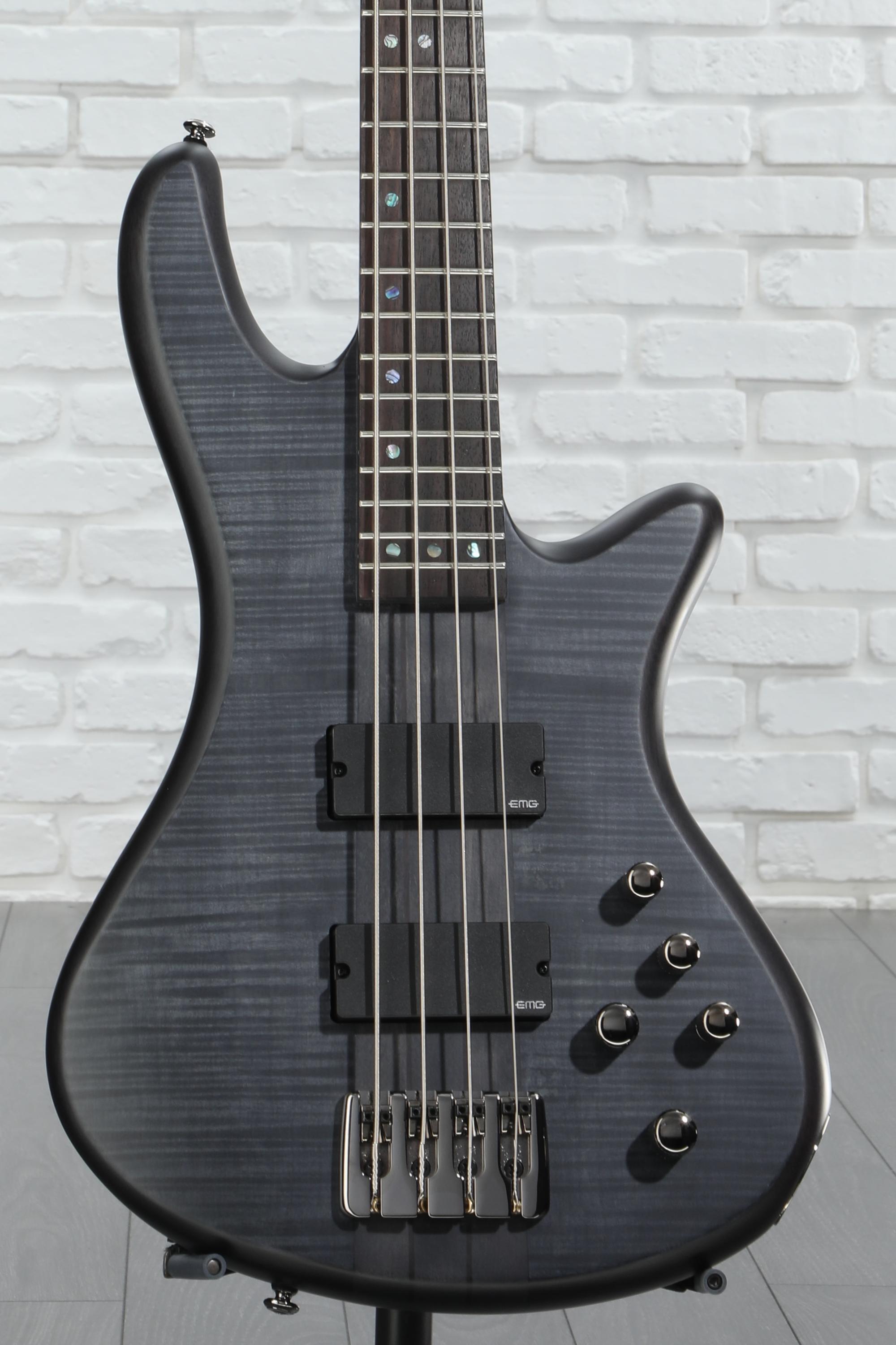 シェクター STILETTO STUDIO-4 STBLS Schecter Stiletto Studio-4 STBLS See Thru Black Satin Bass +