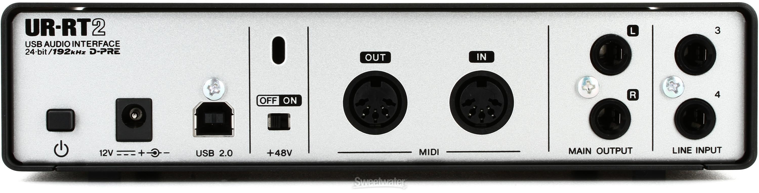 Steinberg UR-RT2 USB Audio Interface with 2 Rupert Neve 