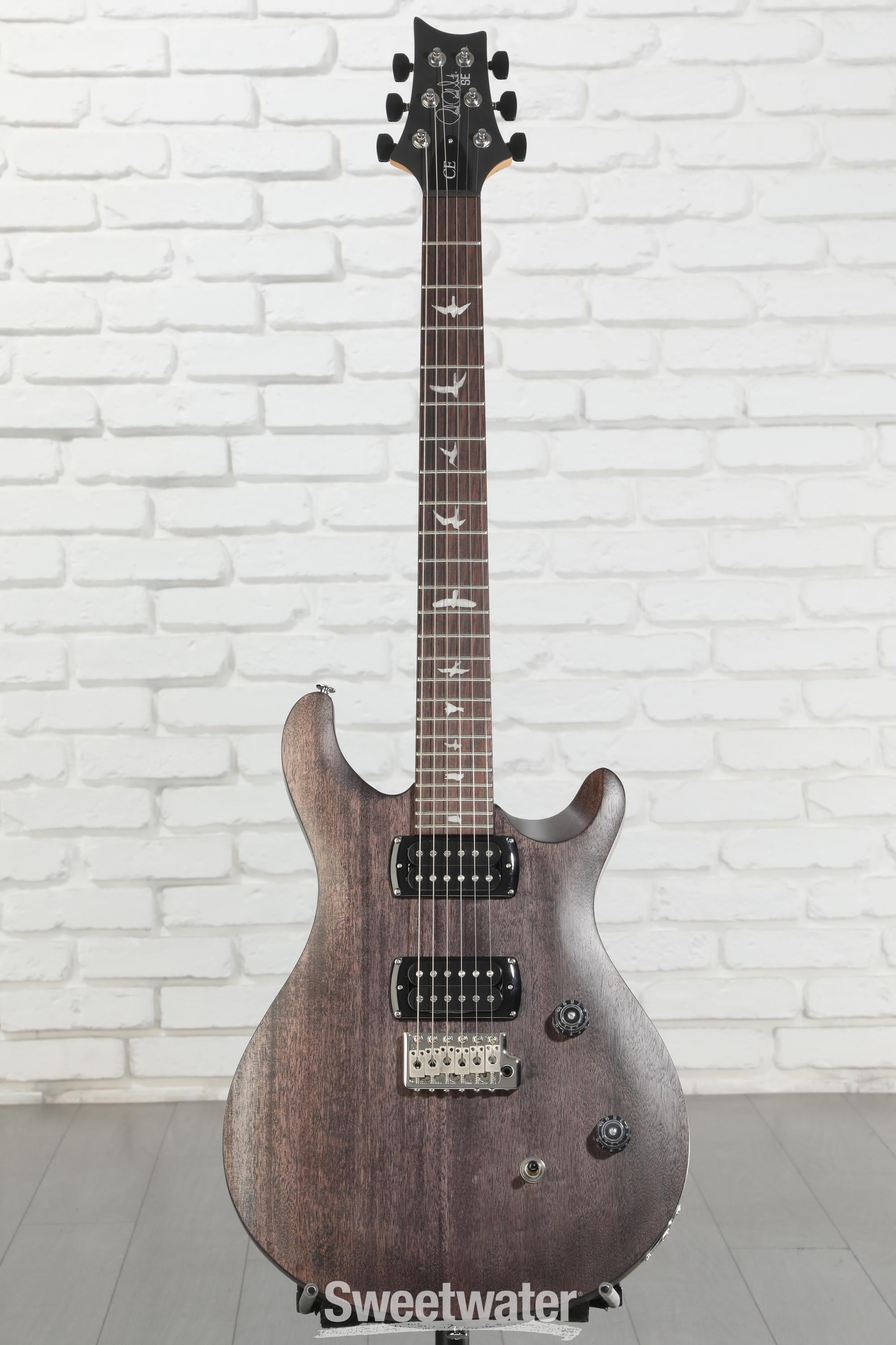PRS SE CE 24 Standard Satin Electric Guitar - Charcoal Satin