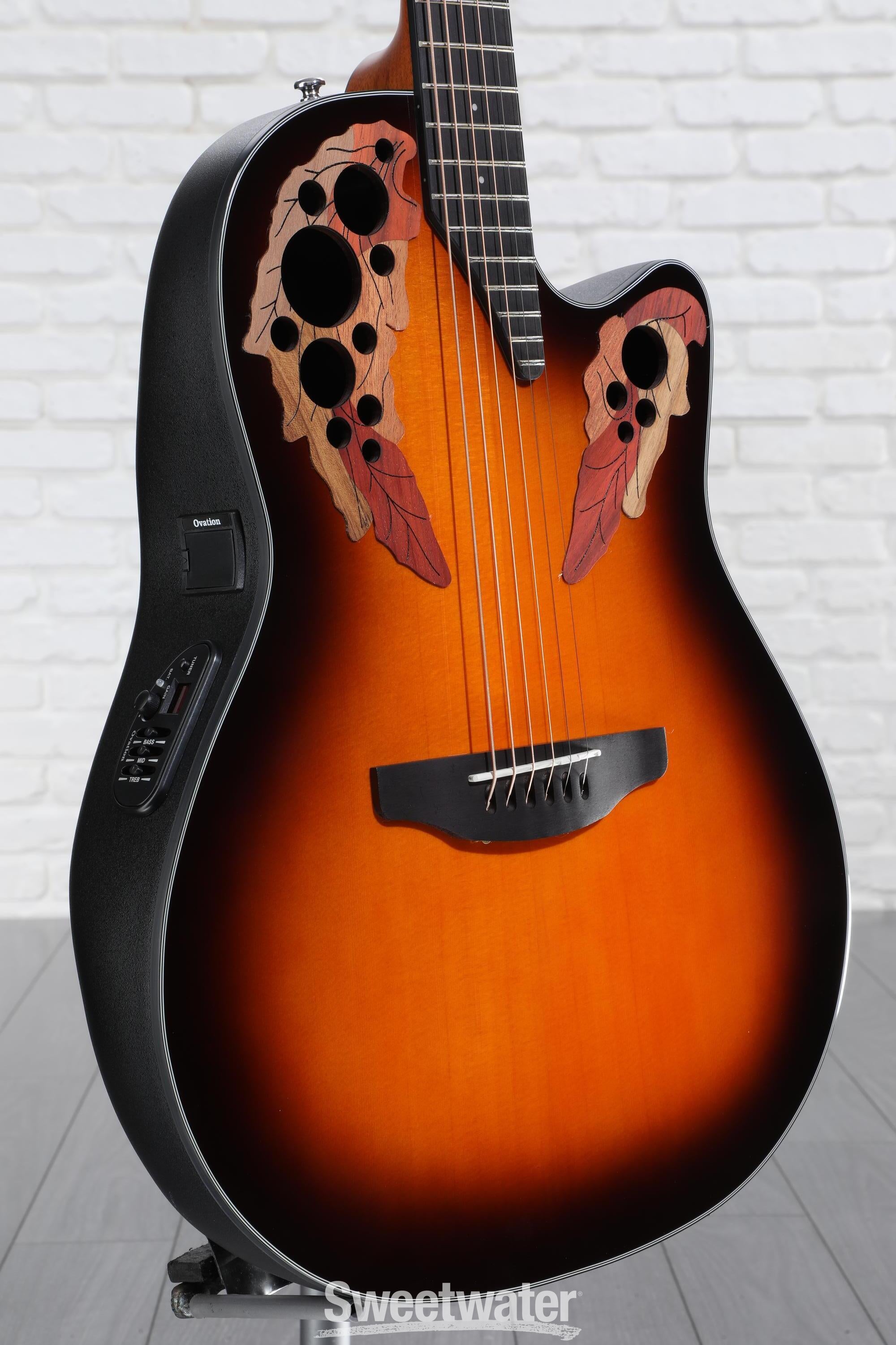 Ovation Elite Celebrity - Sunburst | Sweetwater