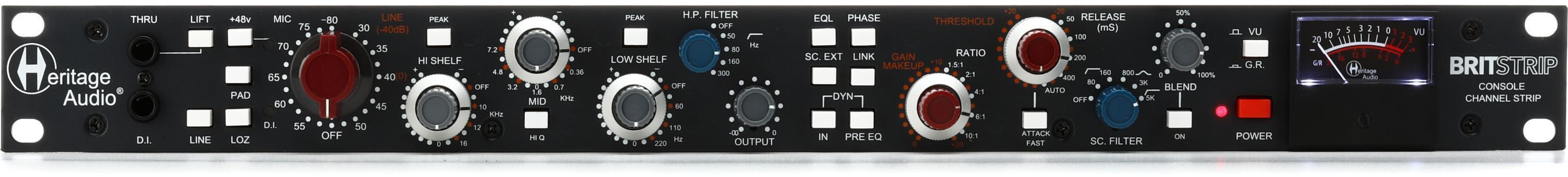 Heritage Audio BritStrip Channel Strip with Diode Bridge