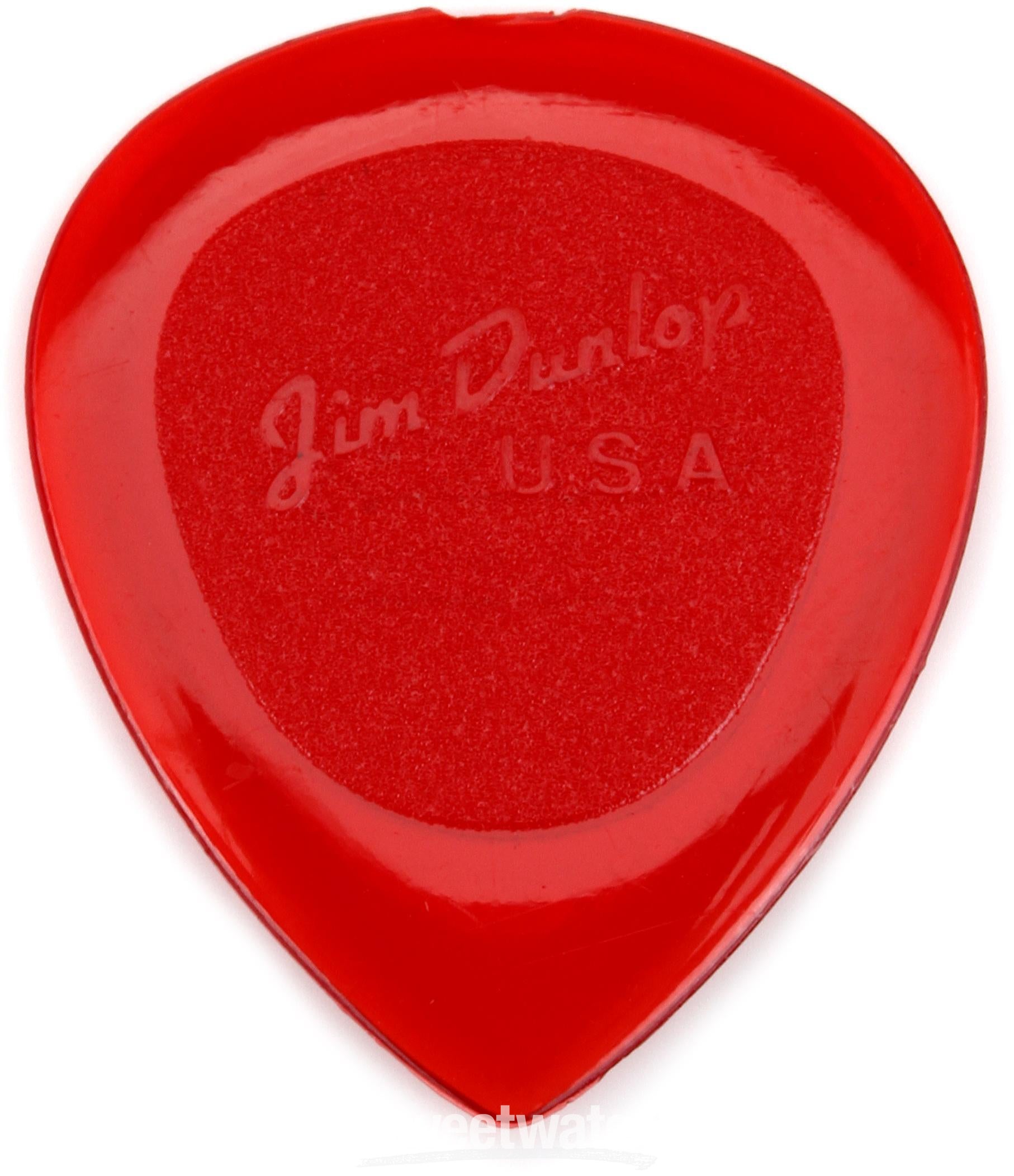 Dunlop 474P100 Stubby Jazz Guitar Picks 1.0mm 6-pack
