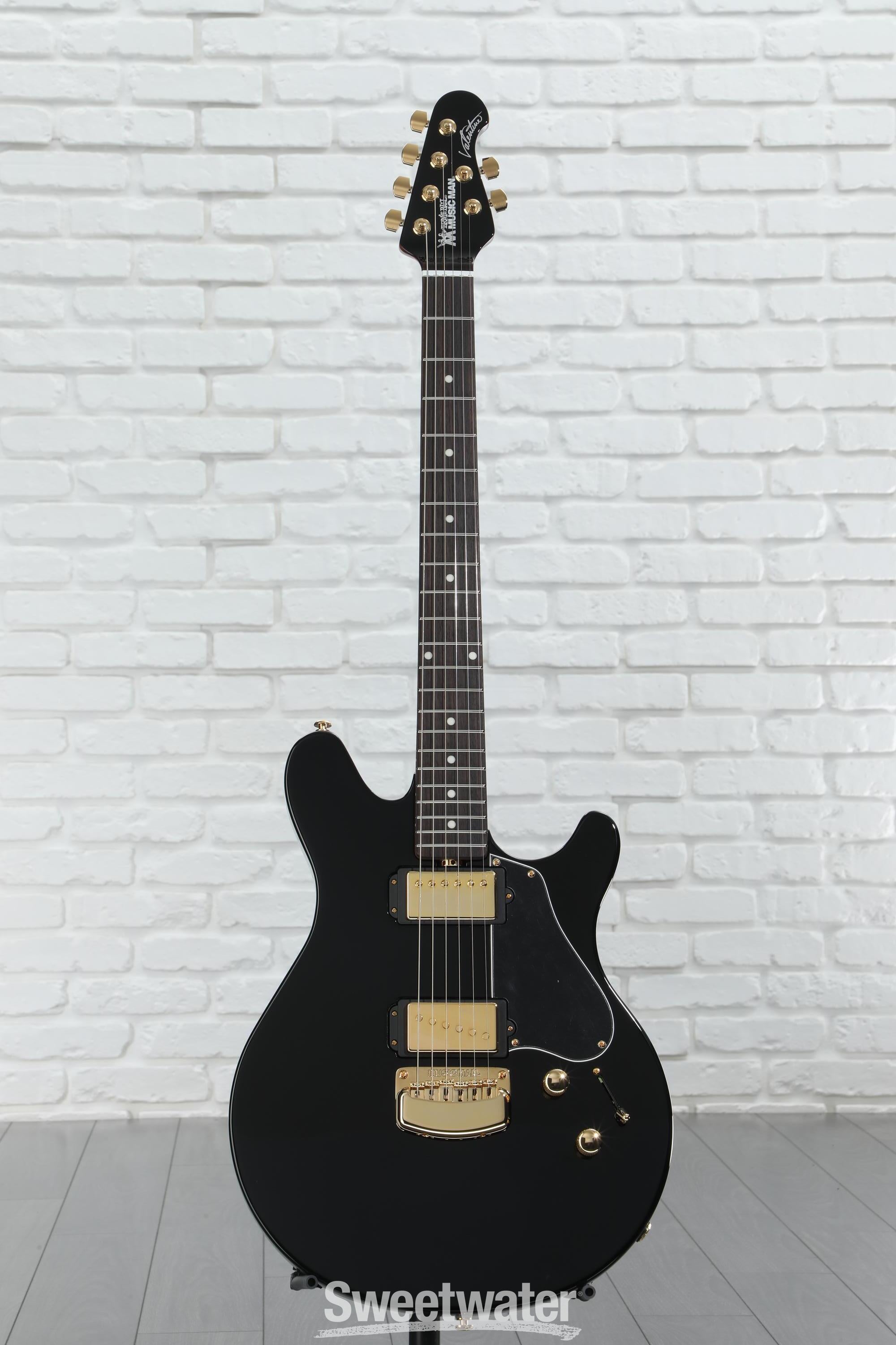 Ernie Ball Music Man Valentine Electric Guitar - Black