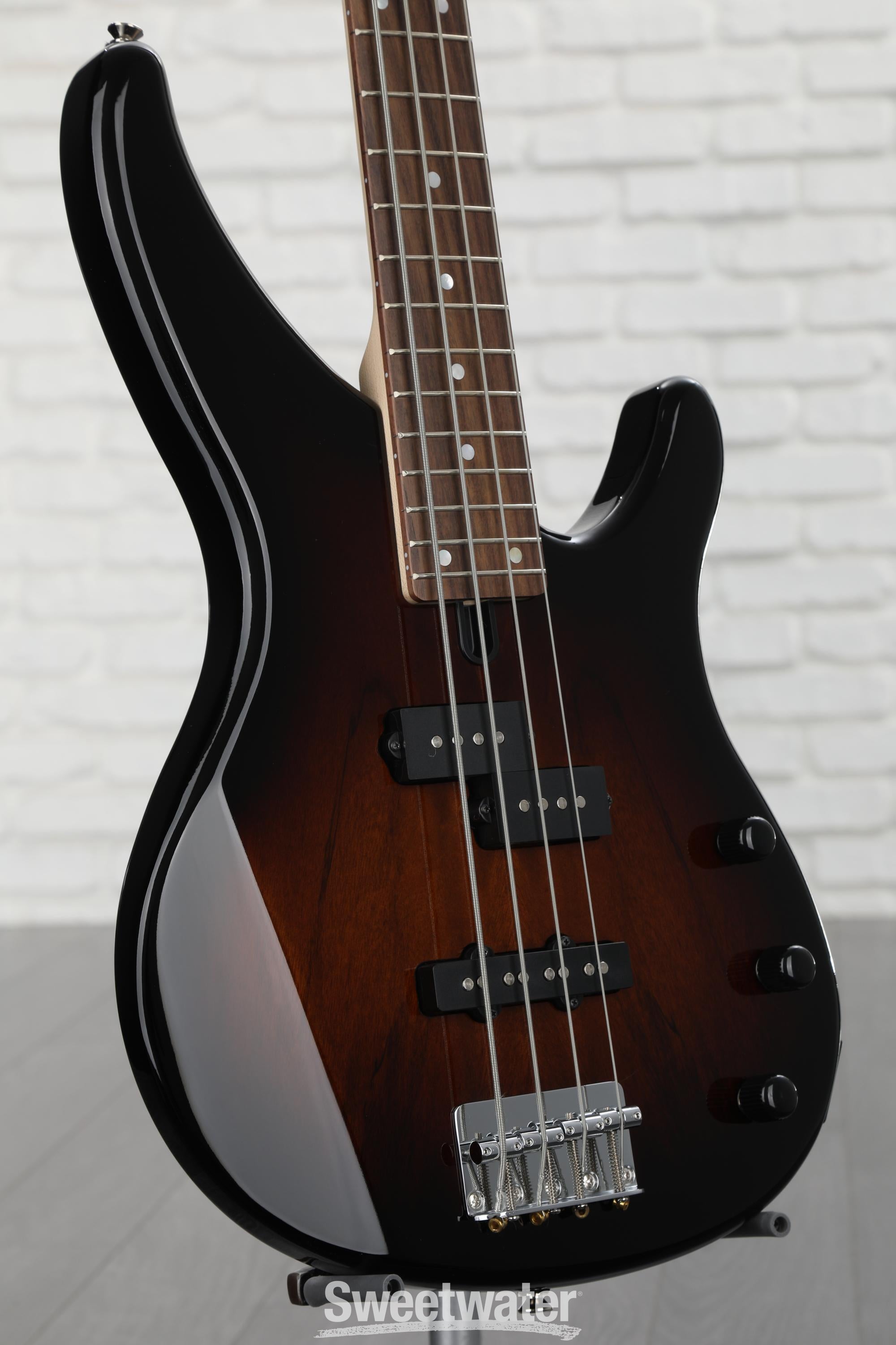 Yamaha TRBX174EW Bass Guitar - Tobacco Brown Sunburst