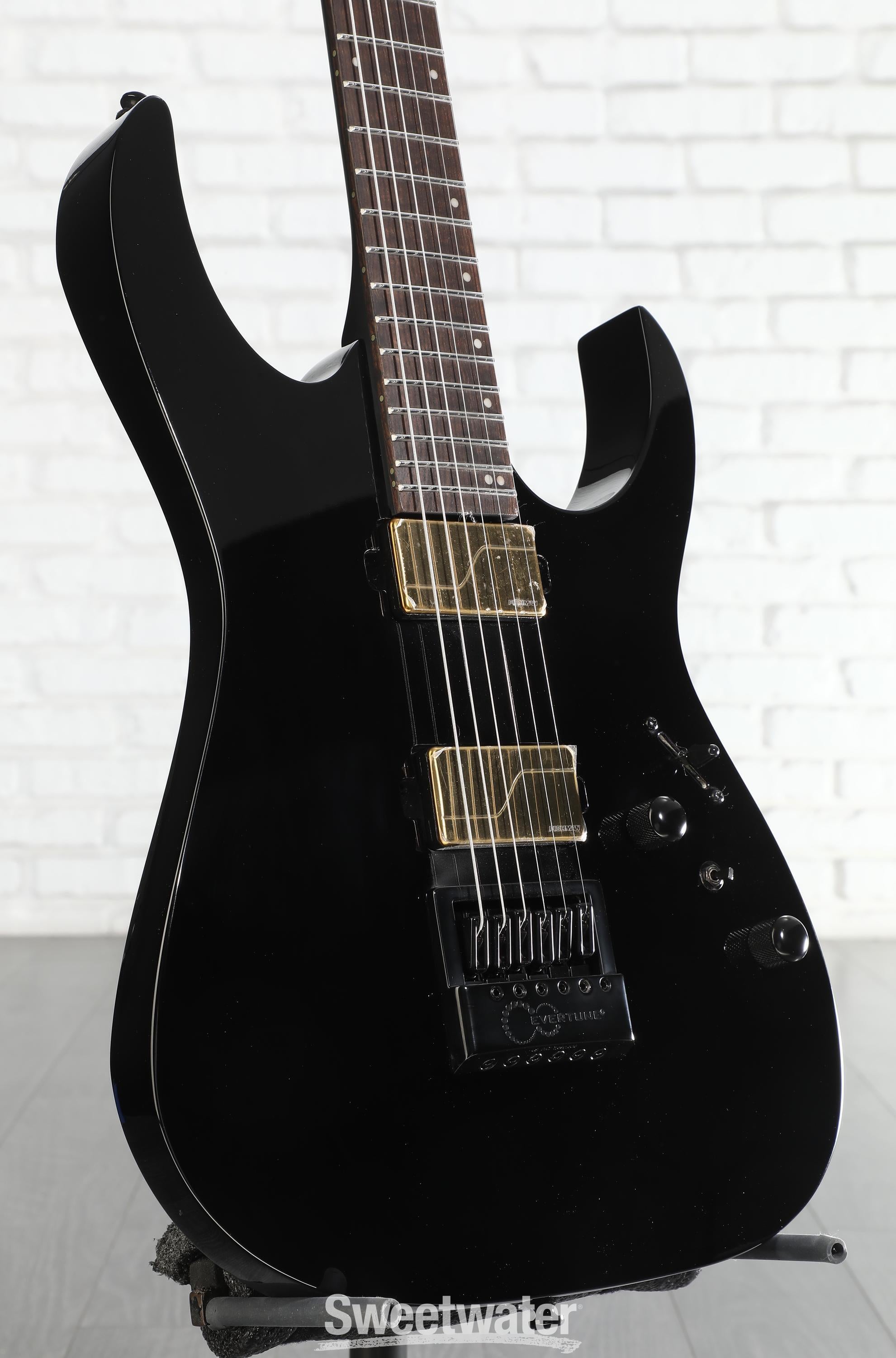 Ibanez Axe Design Lab RGR52ET Electric Guitar - Black | Sweetwater