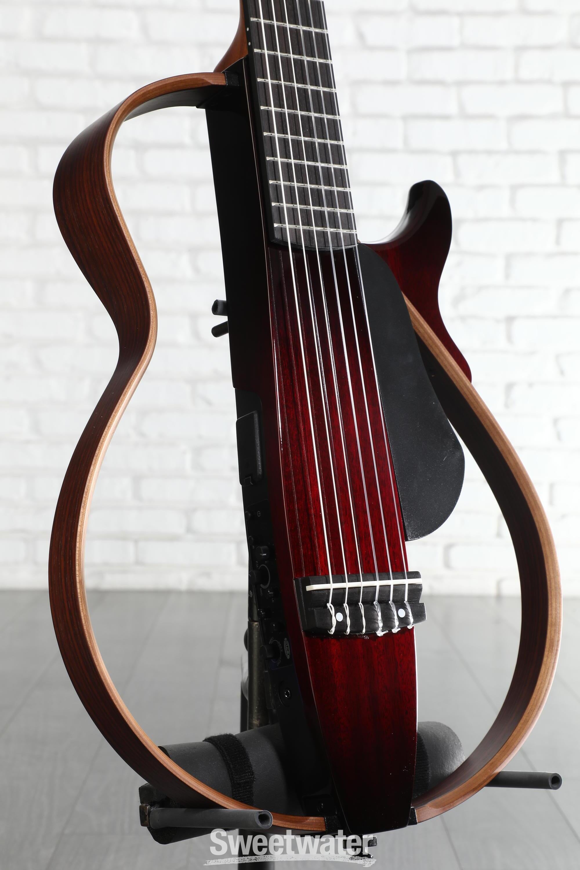 Photo of Yamaha SLG200N Silent Nylon-String Guitar - Crimson Red Burst