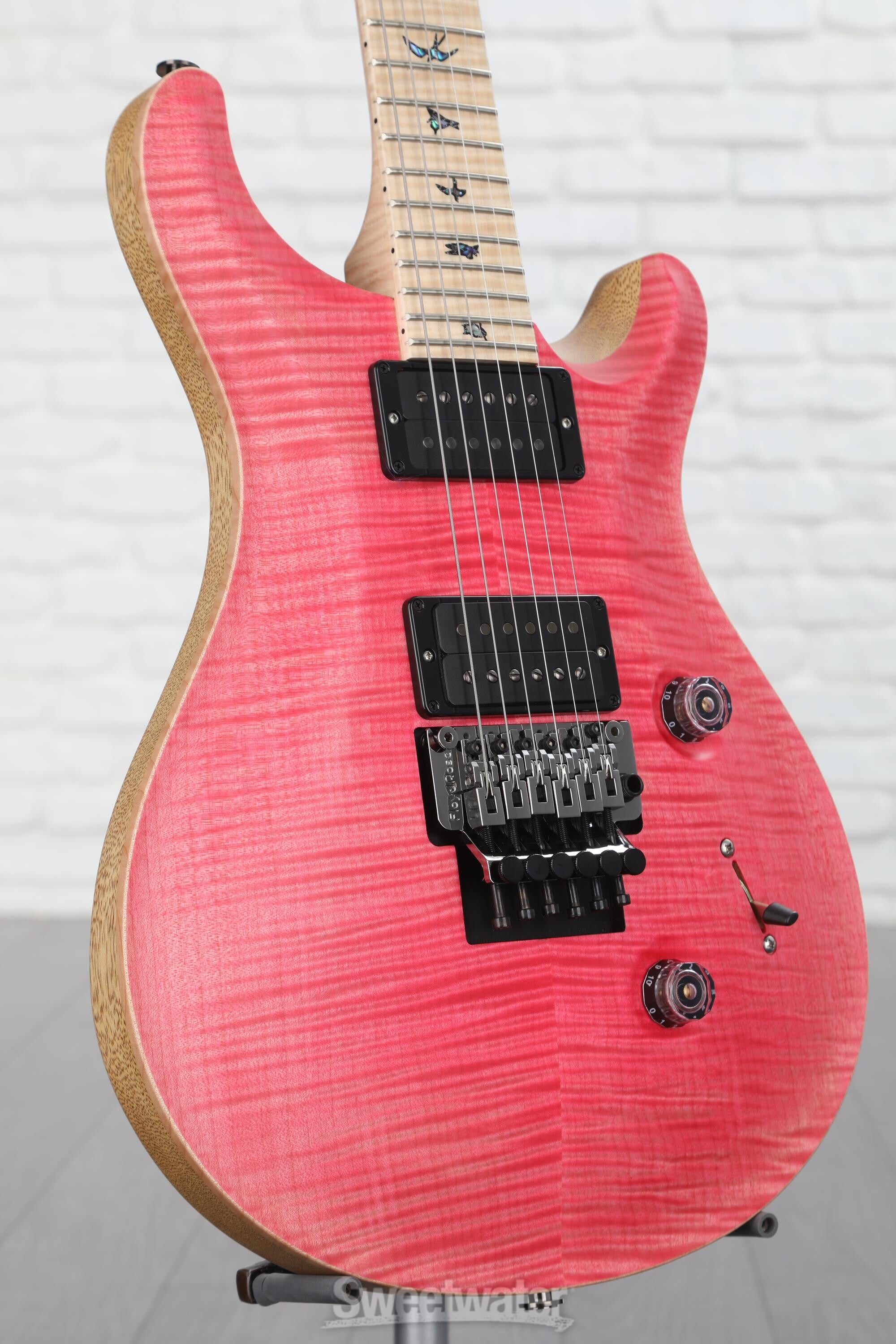PRS Wood Library Custom 24 Floyd Electric Guitar with