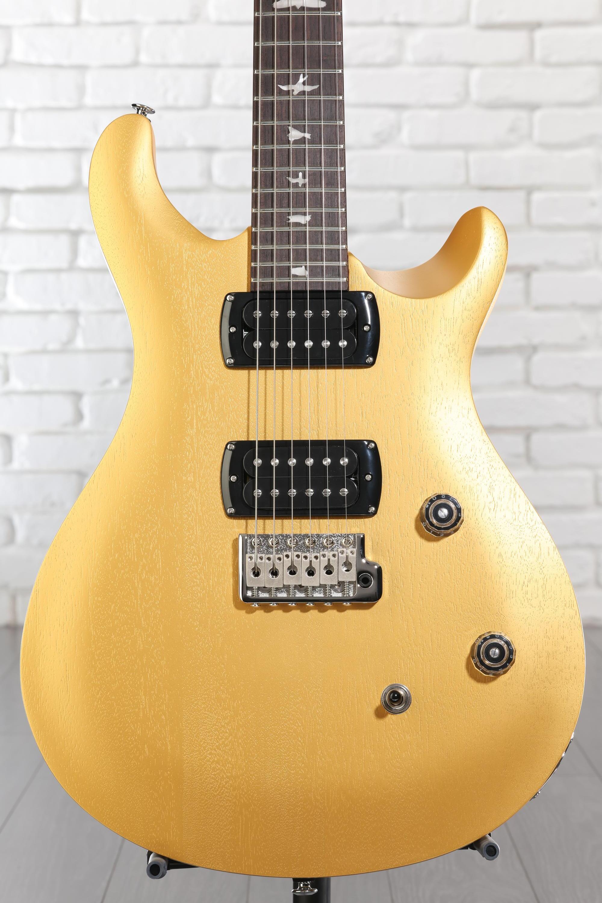 PRS SE CE 24 Standard Satin Electric Guitar - Metallic Gold Satin