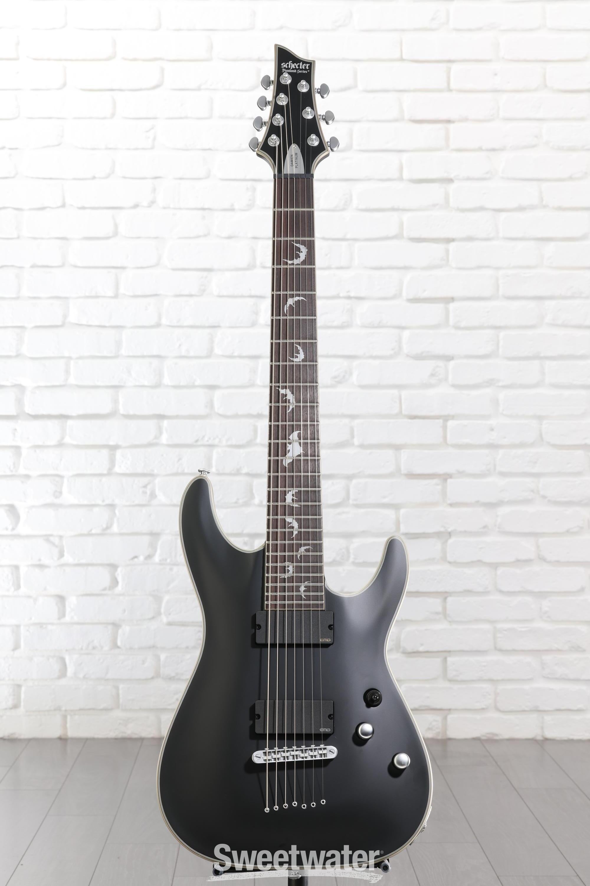 Schecter Damien Platinum 7 Electric Guitar - Satin Black Reviews