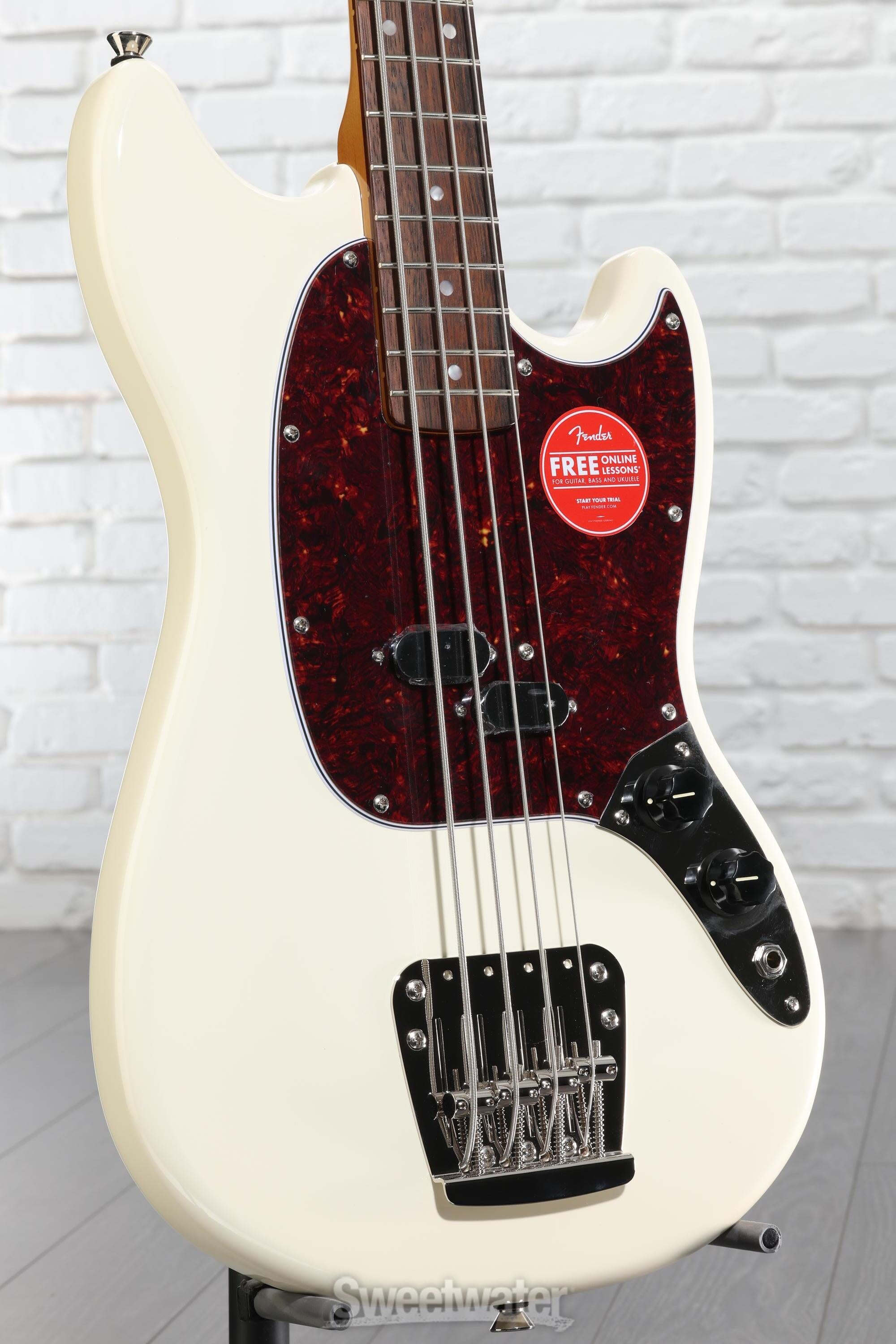 ベース Squier Classic Vibe 60s Mustang Bass Amazon.com: Squier Classic Vibe 60s Mustang Bass, Olympic
