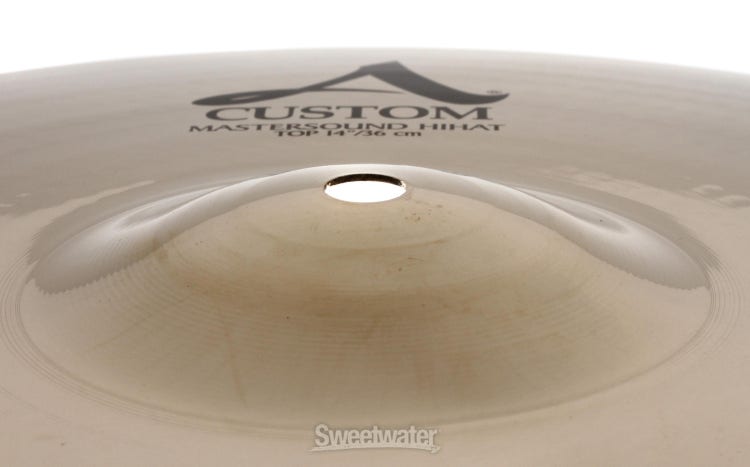 Zildjian 14 inch A Custom Mastersound Hi-hat Cymbals