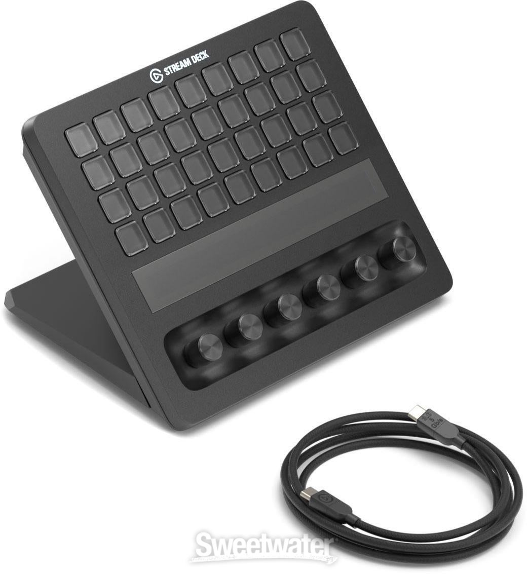 Elgato Stream Deck + XL Customizable Control Platform | Sweetwater