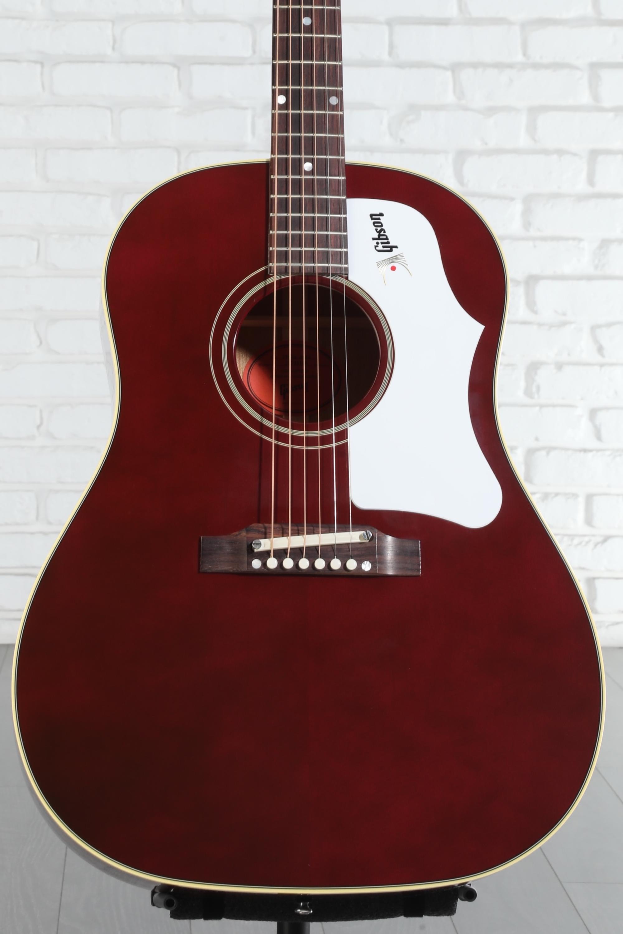 ギター Gibson 1960's J-45 Gibson Acoustic 60s J-45 Original Acoustic Guitar - Wine Red