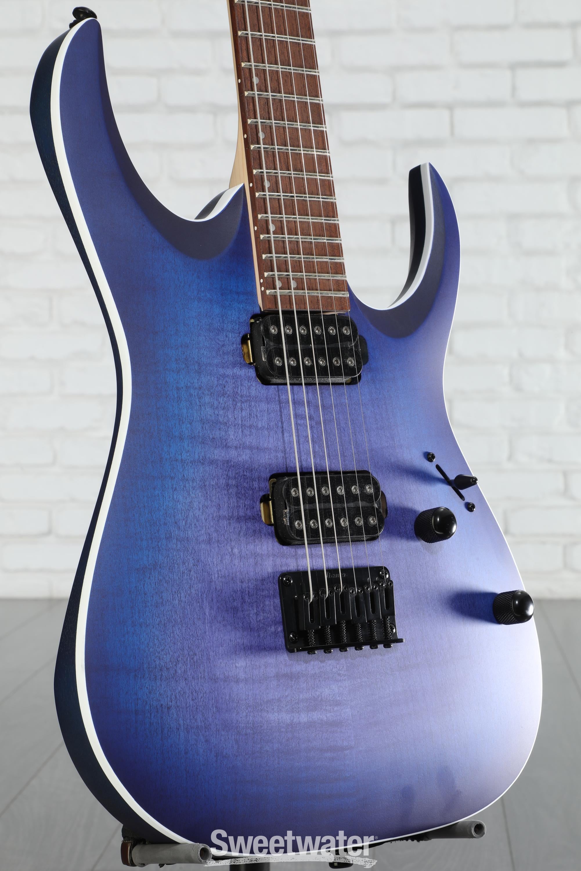 Ibanez RGA42FM - Blue Lagoon Burst Flat | Sweetwater