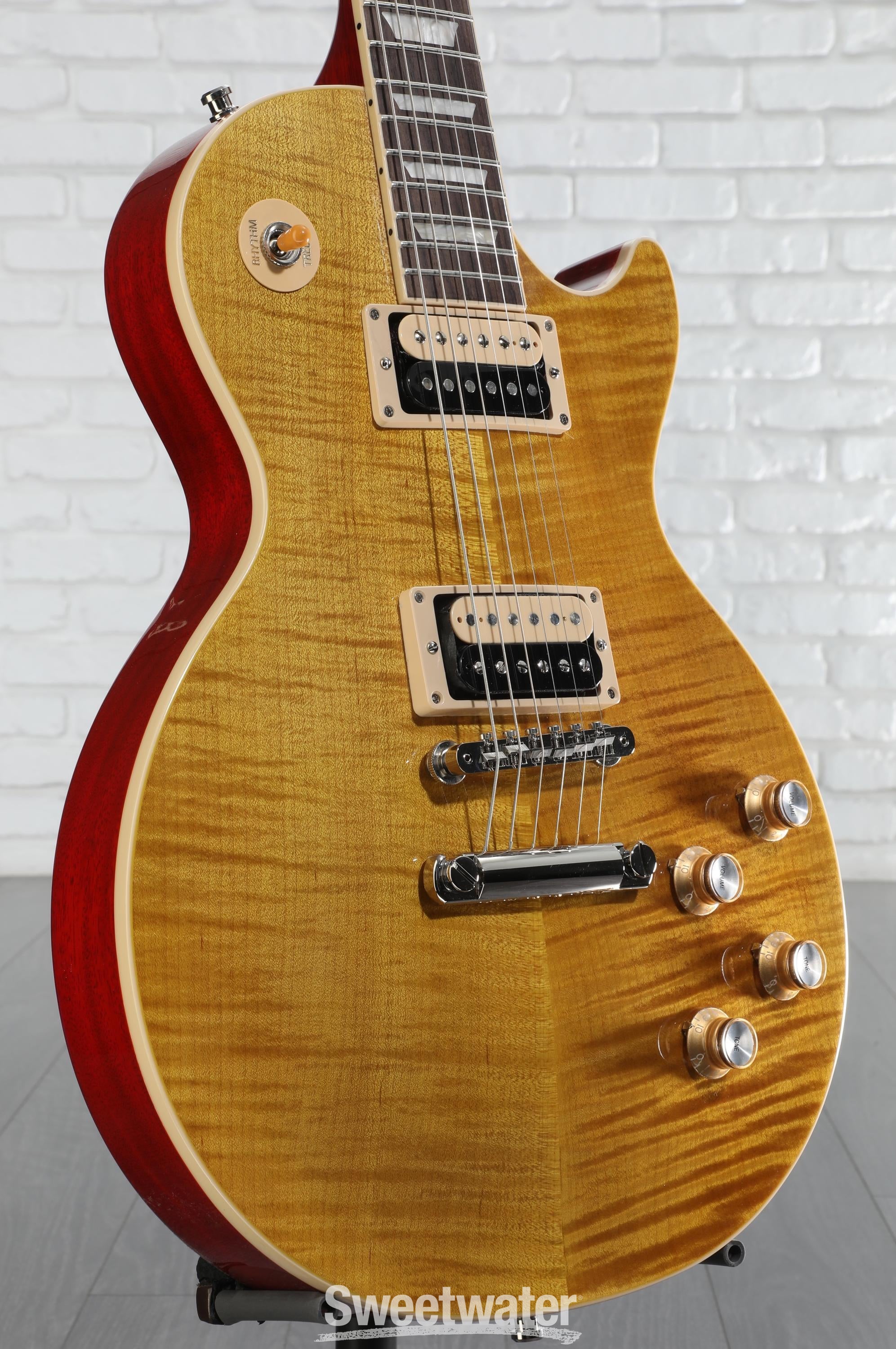 ギター Slash Les Paul Standard Appetite Burst Gibson Slash Les Paul Standard Electric Guitar - Appetite