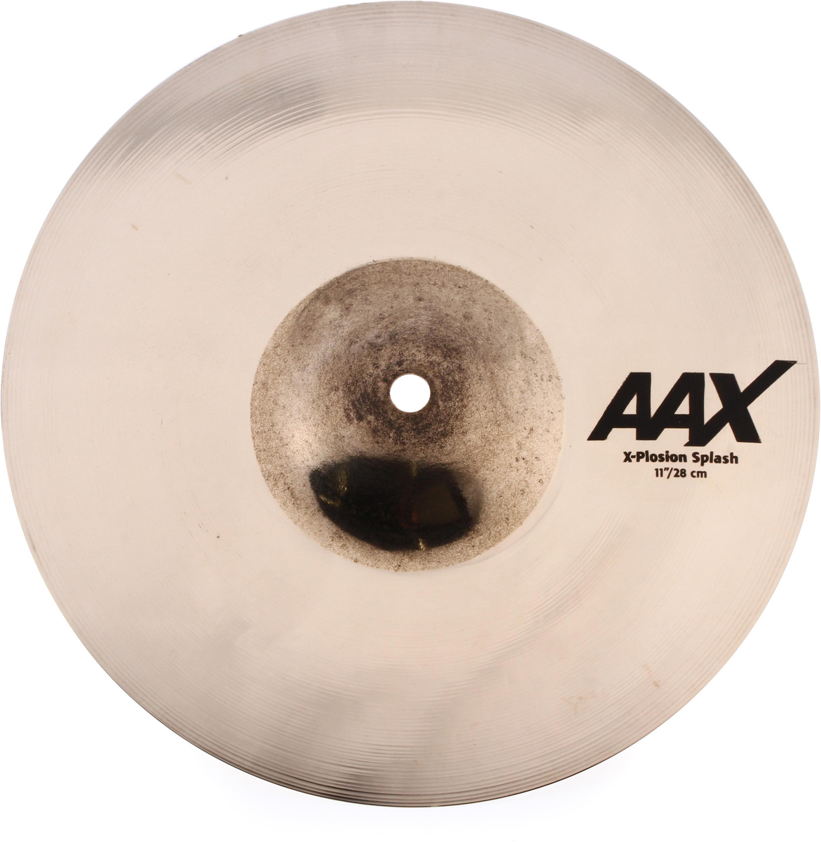 Sabian 11-inch AAX X-Plosion Splash Cymbal - Brilliant Finish
