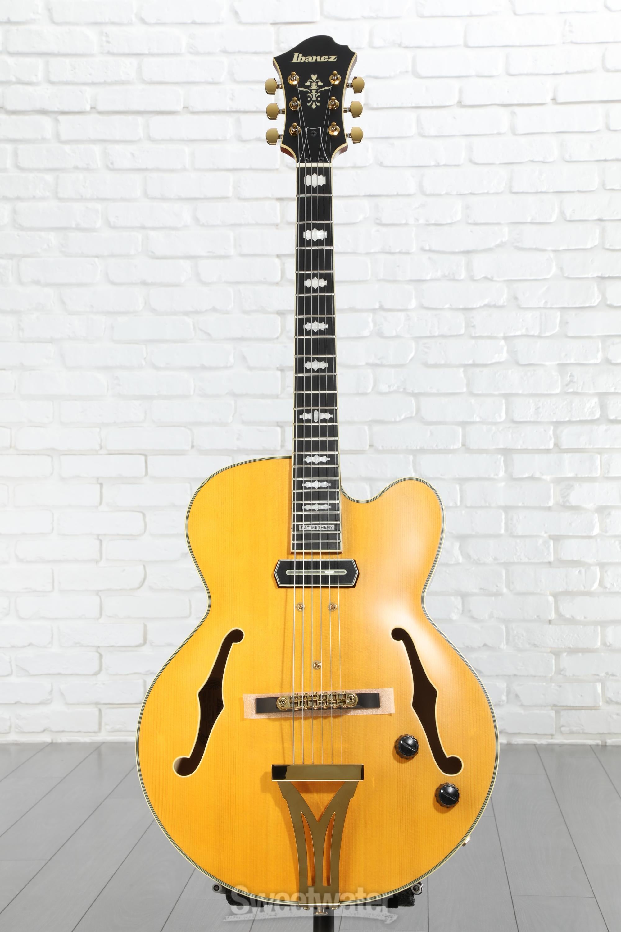 cotrane様　Ibanez PM3C Natural Amber Ibanez PM3C Pat Metheny Signature Hollowbody Electric Guitar