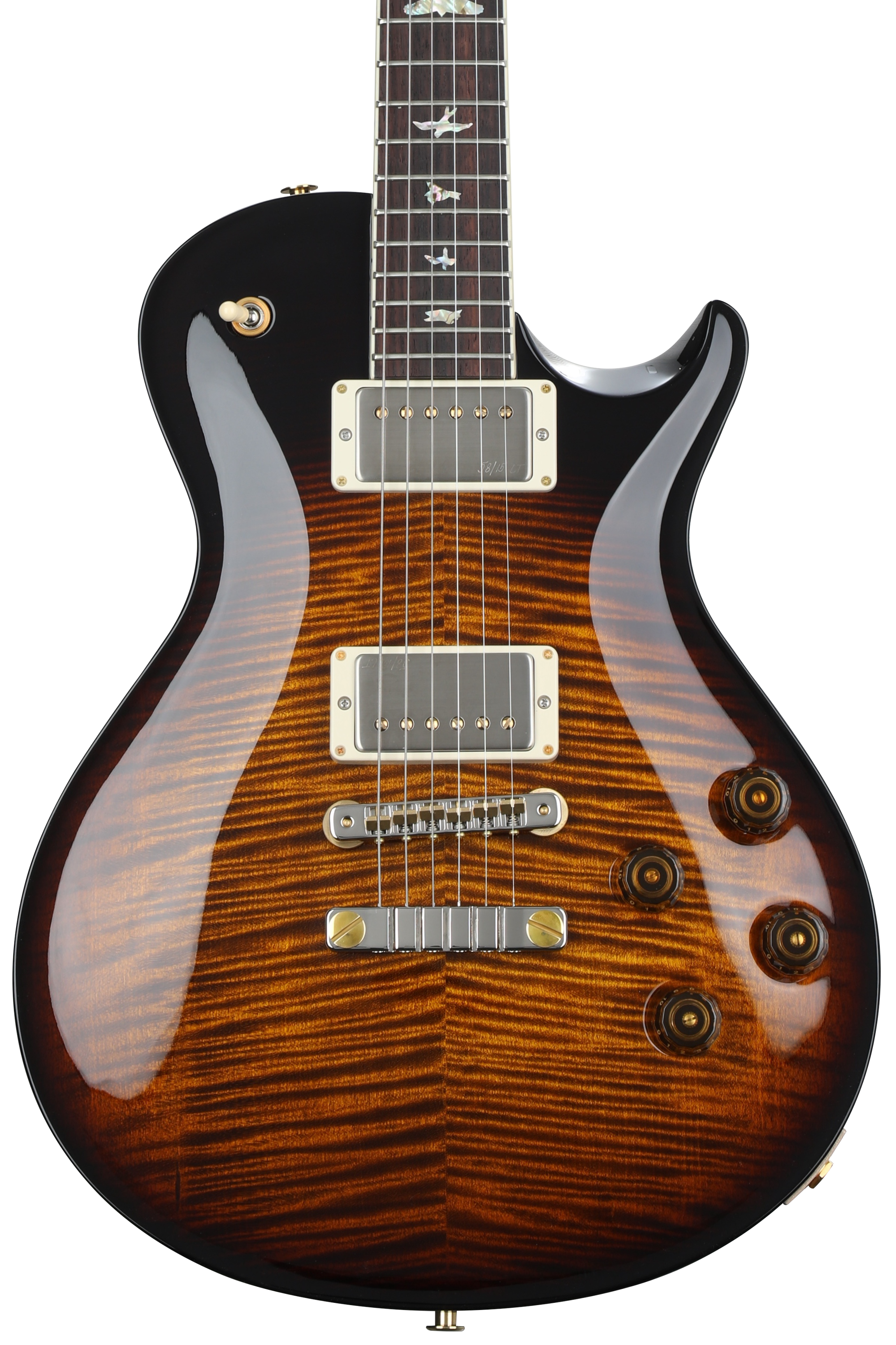 PRS McCarty Singlecut 594 10-Top Electric Guitar - Black Gold