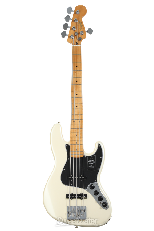 Fender Player II Modified Active Jazz Bass V - Olympic Pearl
