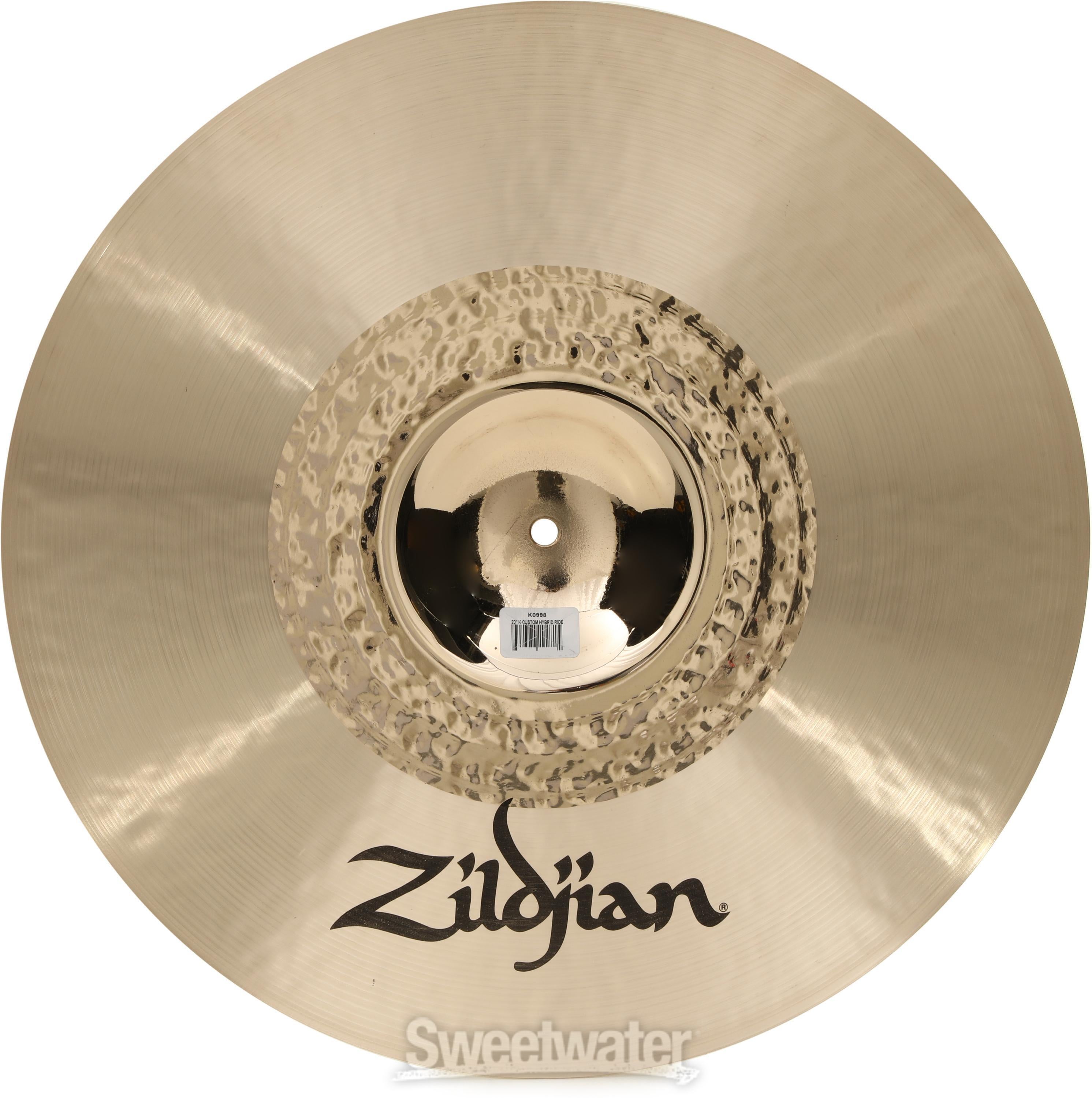 Zildjian 20 inch K Custom Hybrid Ride Cymbal