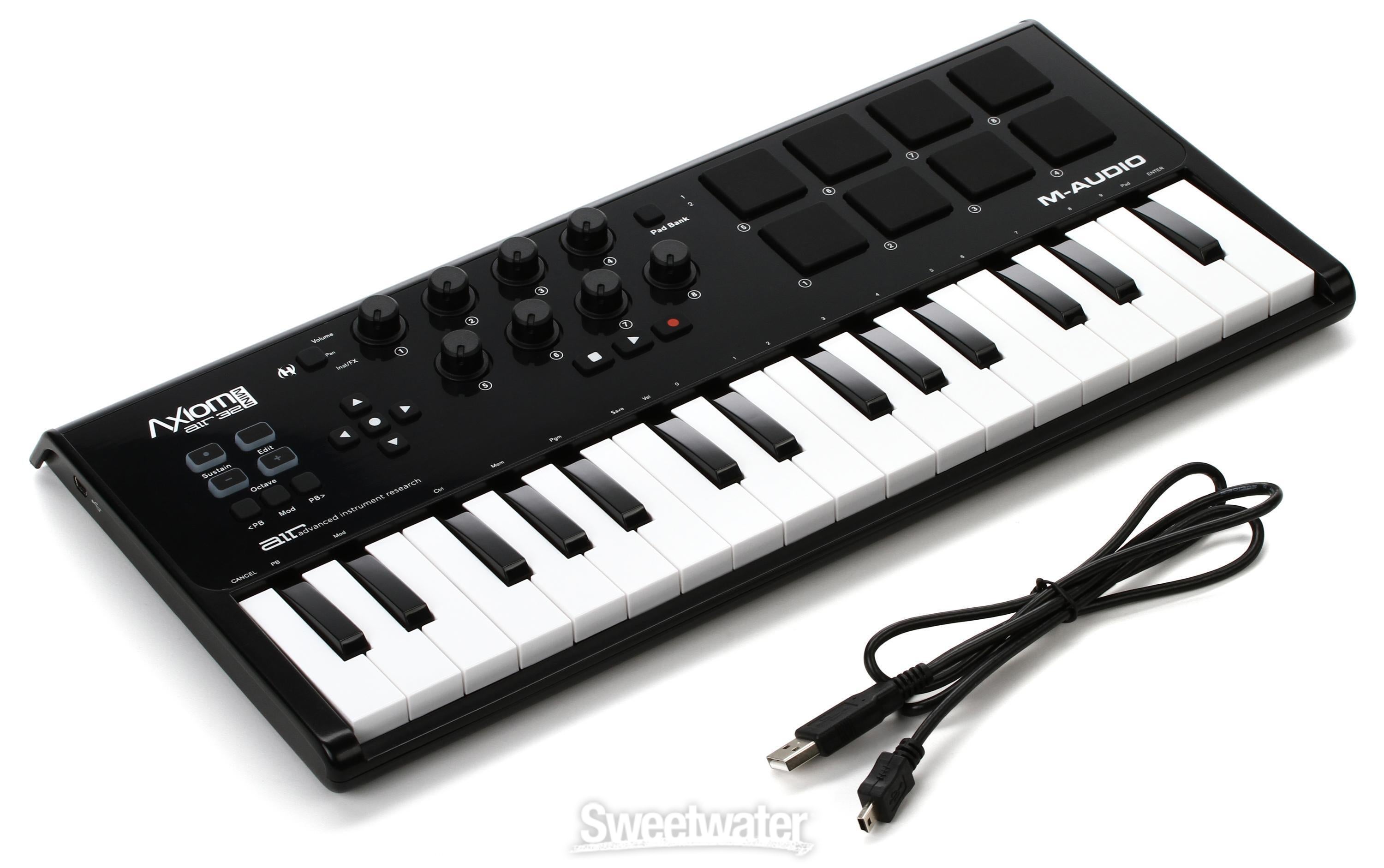 M-Audio Axiom AIR Mini 32 32-key Keyboard Controller | Sweetwater