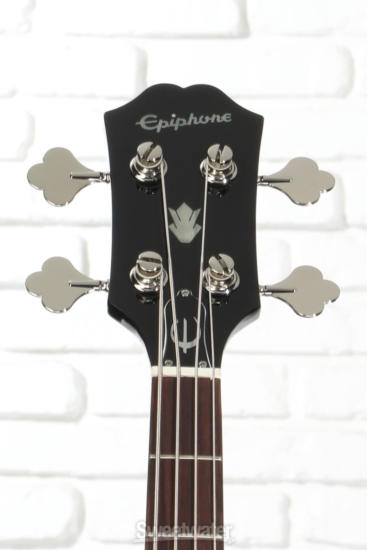 Epiphone EB-3 Bass Guitar - Ebony | Sweetwater