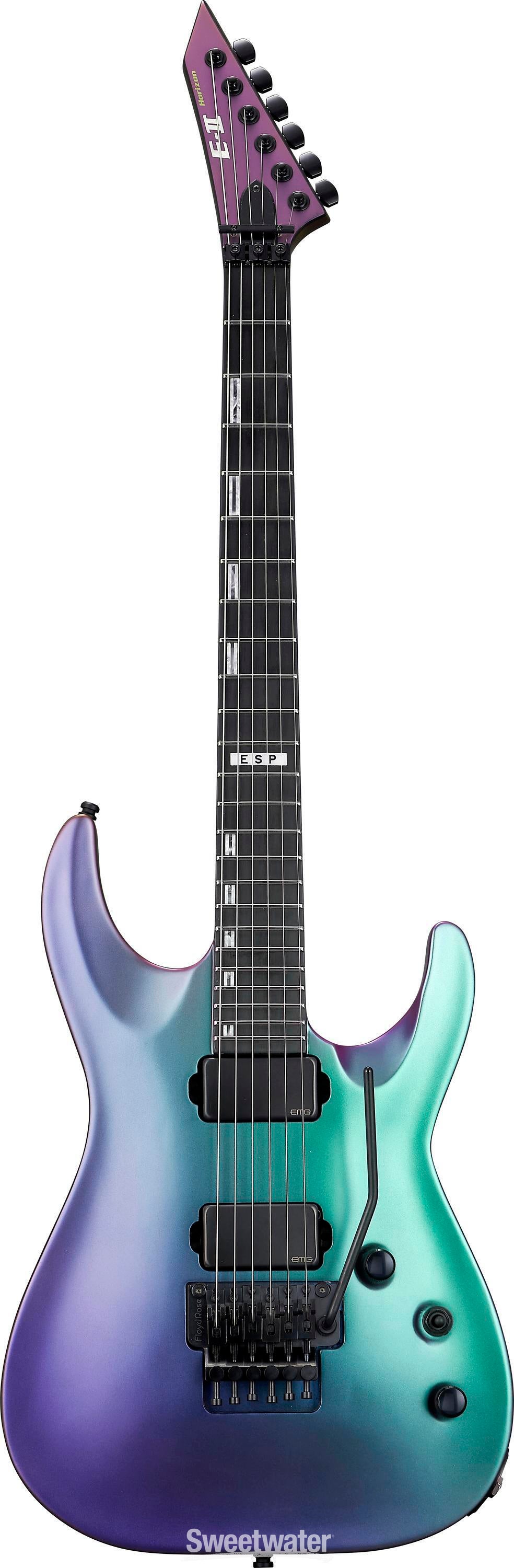 ESP E-II Horizon FR Electric Guitar - Andromeda II Satin | Sweetwater