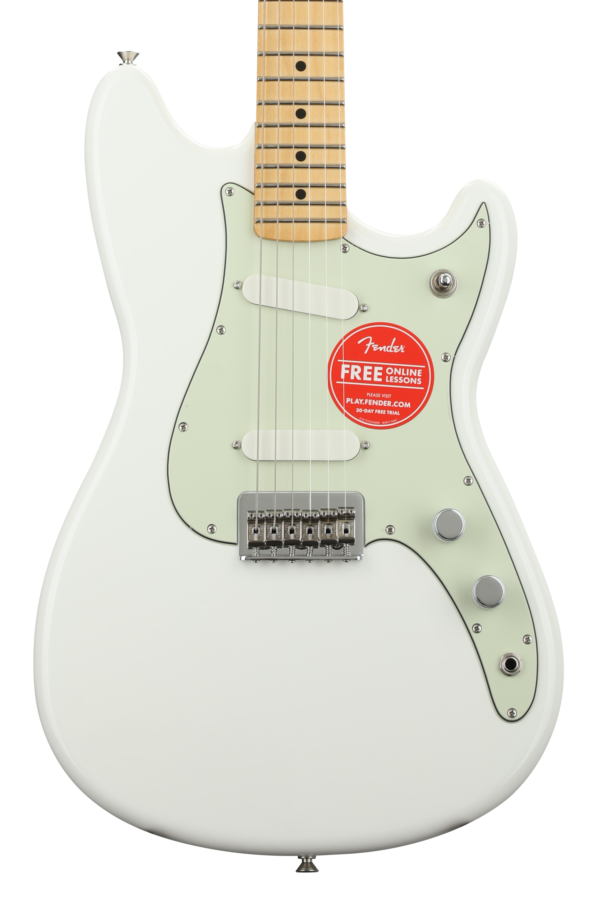 Fender Duo-Sonic - Arctic White with Maple Fingerboard