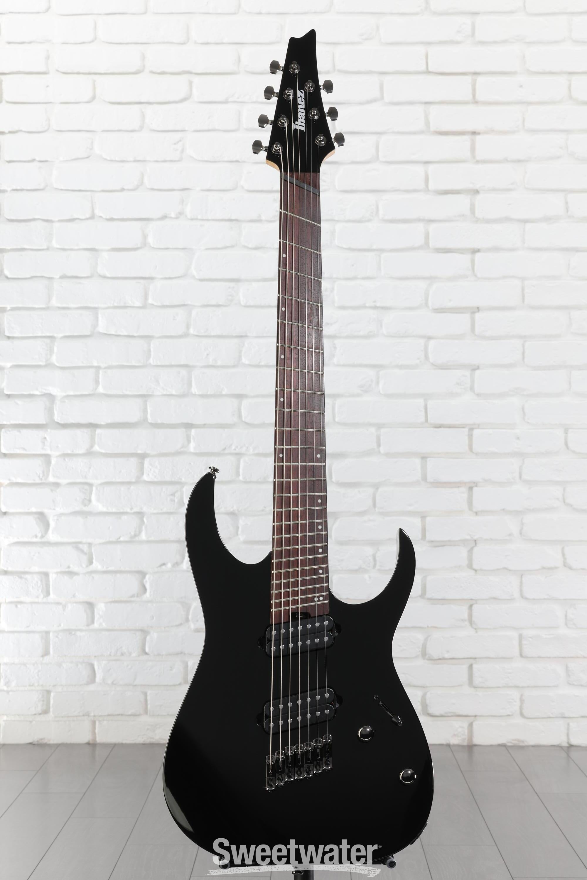 Ibanez RGMS7 7-string Electric Guitar - Black | Sweetwater
