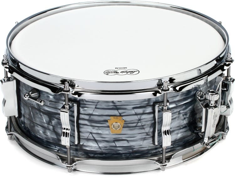 Legacy Mahogany Jazz Fest Snare Drum - 5.5 x 14-inch - Sky Blue Pearl -  Sweetwater